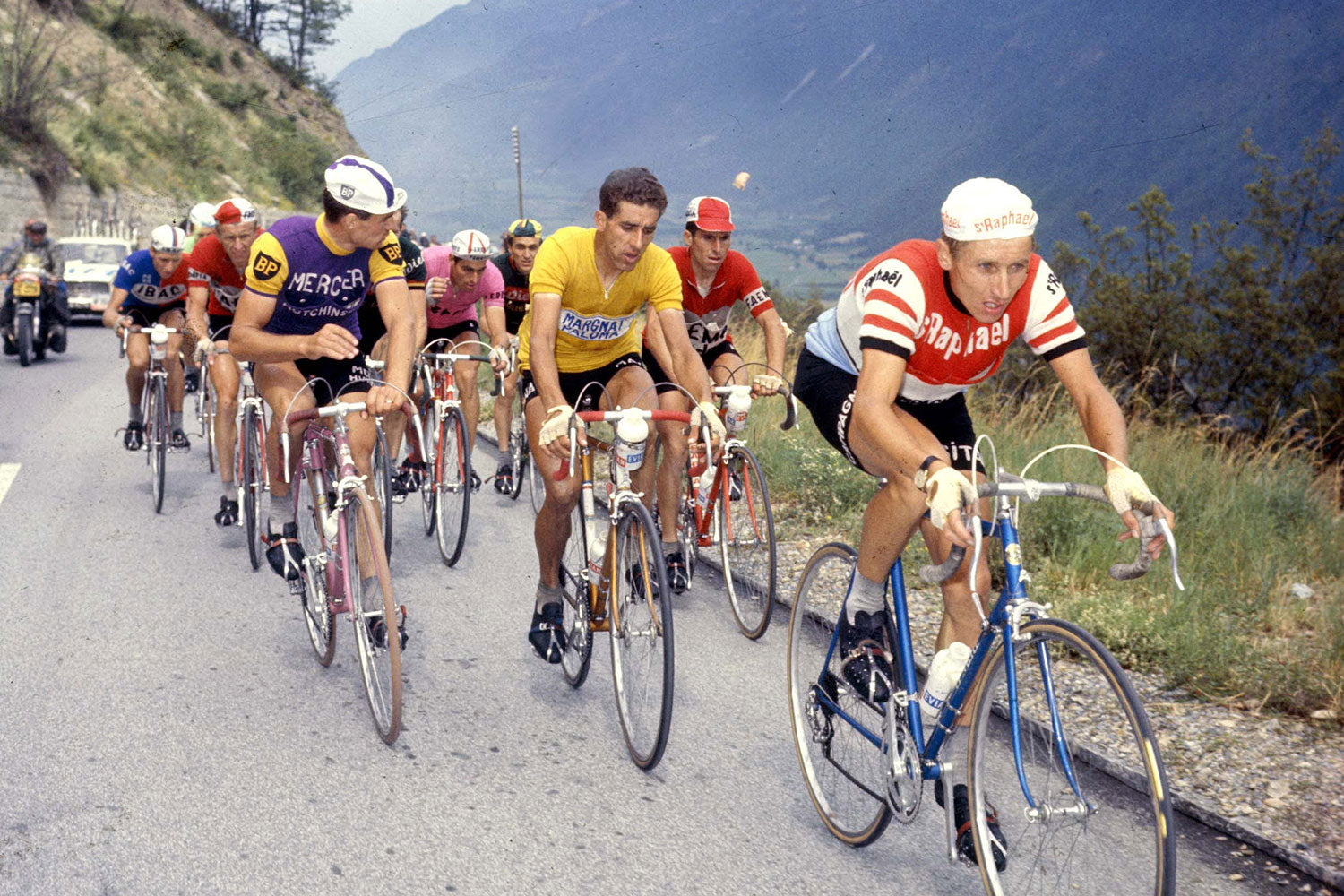 St Raphaël cycling team - Jacques Anquetil