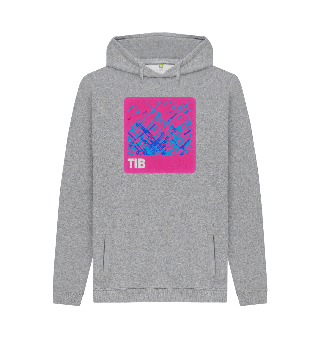 Light Heather Printed Hoody Front
