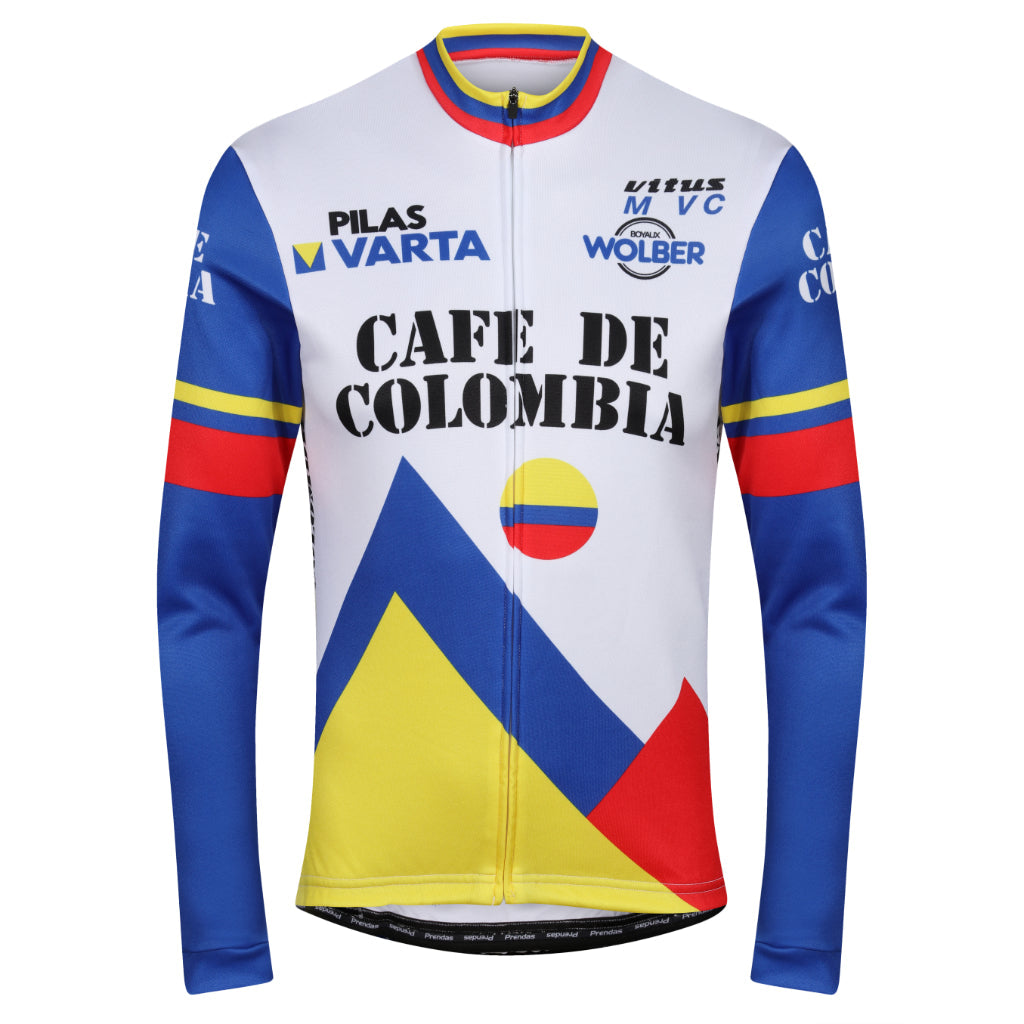 Colombia Retro Long Sleeve Jersey