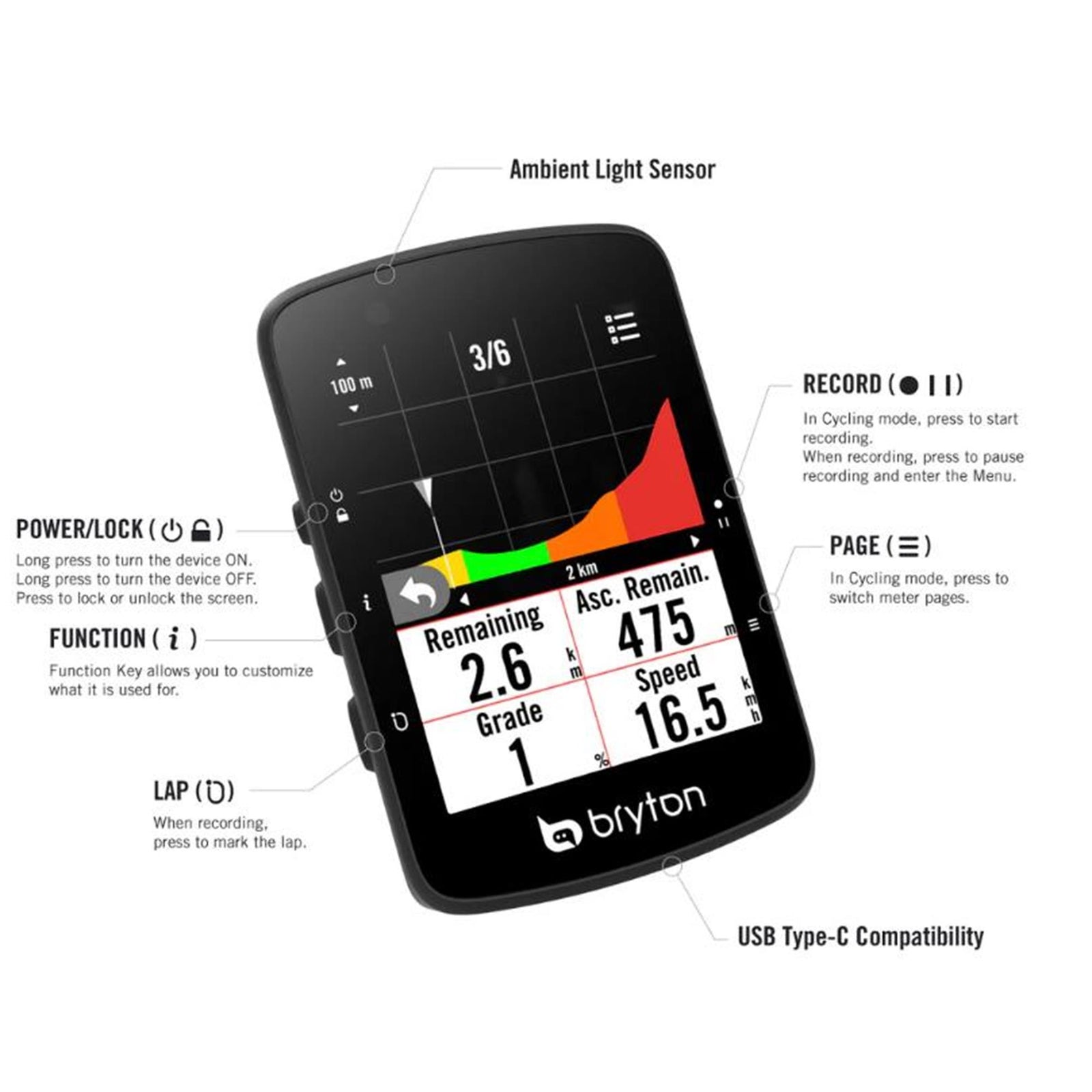 Bryton Rider S650 E Computer