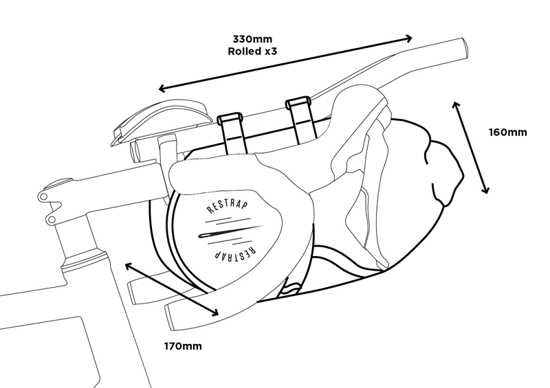 Restrap Race Bar Bag - Aero