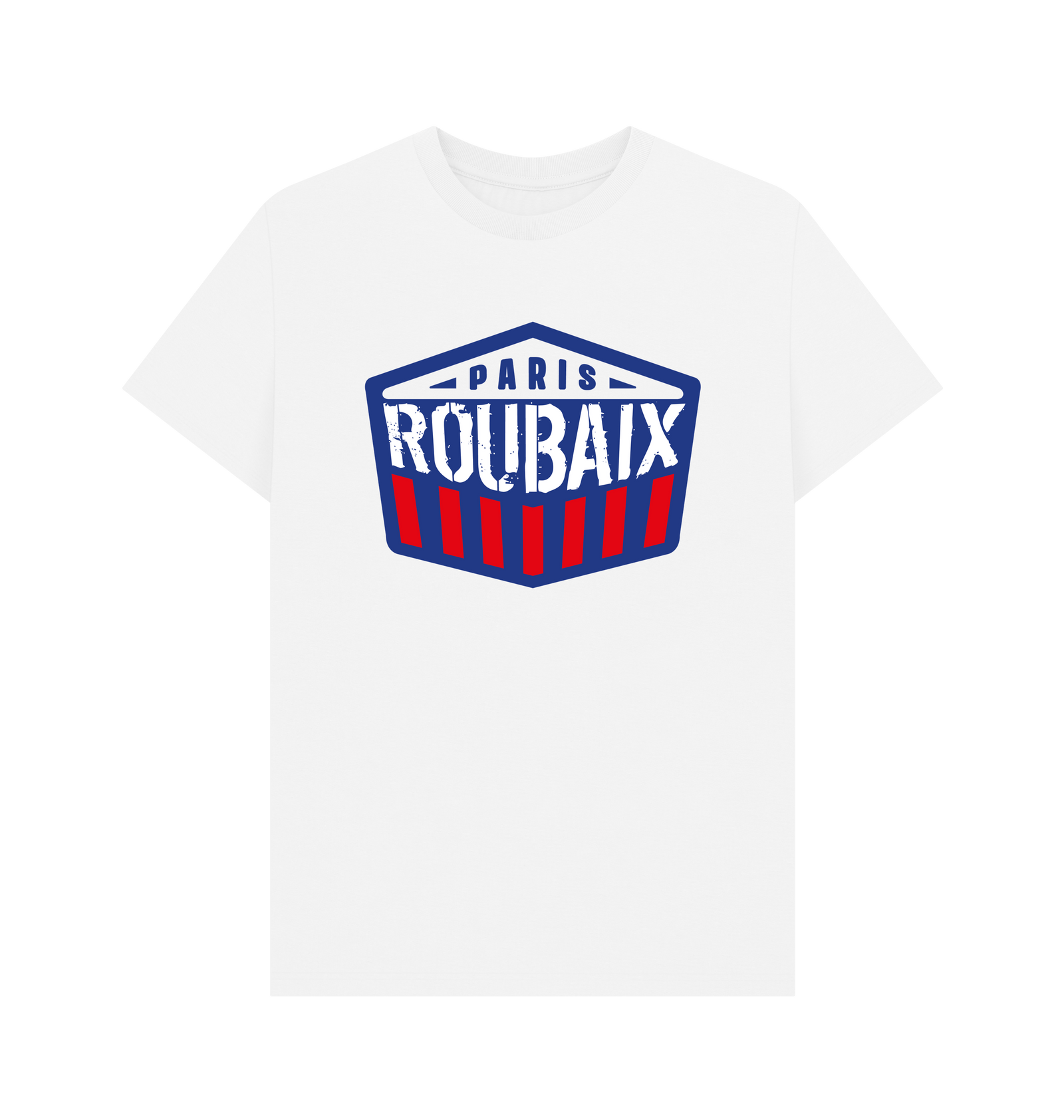 White Printed T-shirt Front