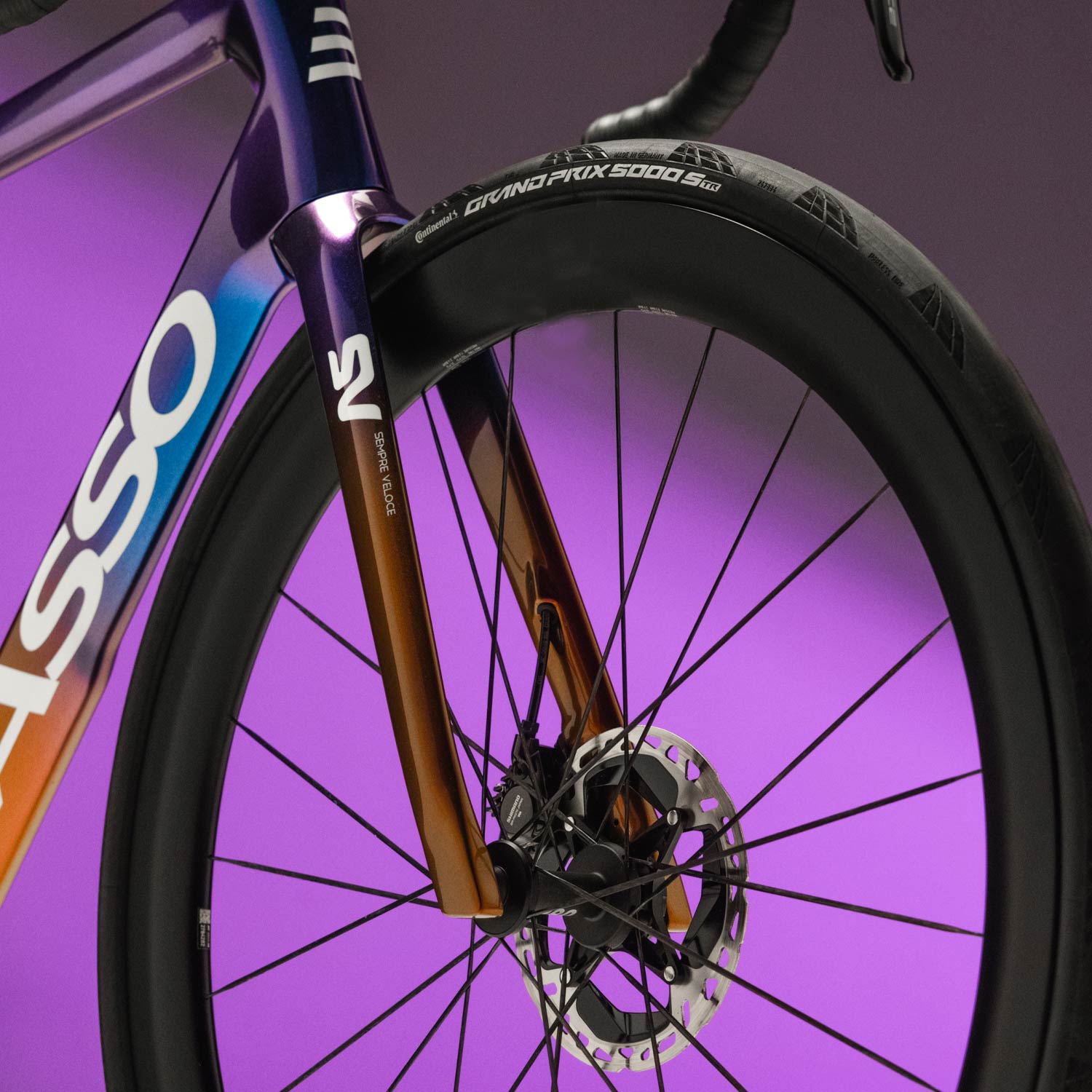 Basso SV Dura-Ace Di2 Viola Galaxy Bike