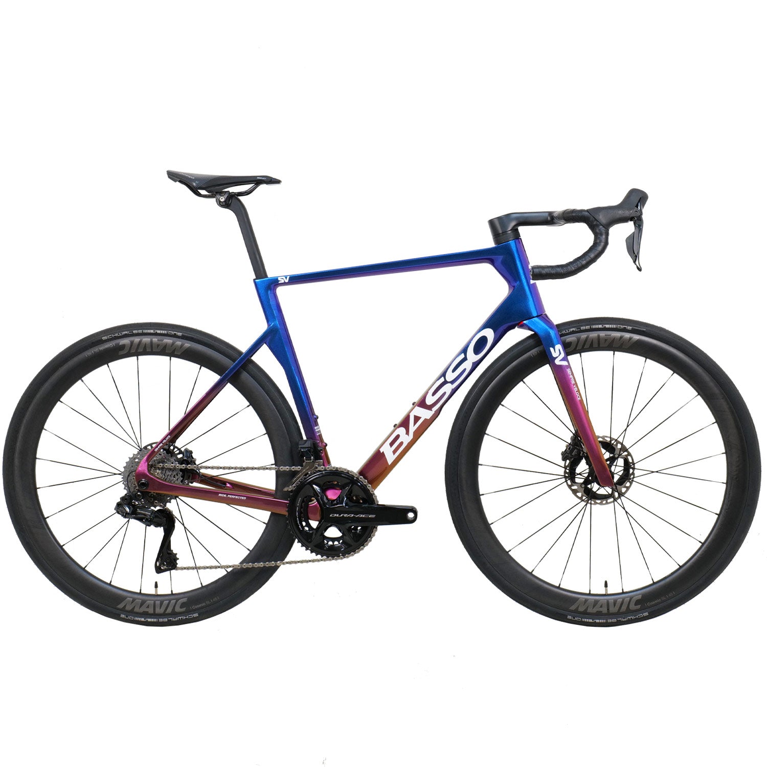Basso SV Dura-Ace Di2 Viola Galaxy Bike