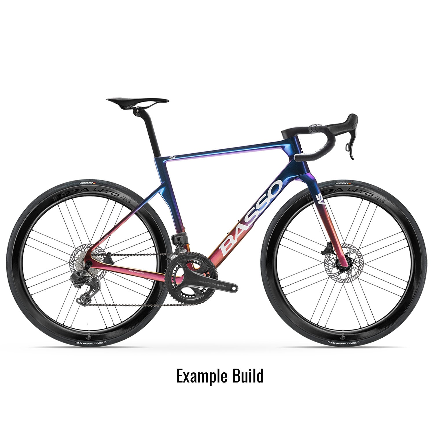 Basso SV Super Record 13x Wireless Viola Galaxy Bike