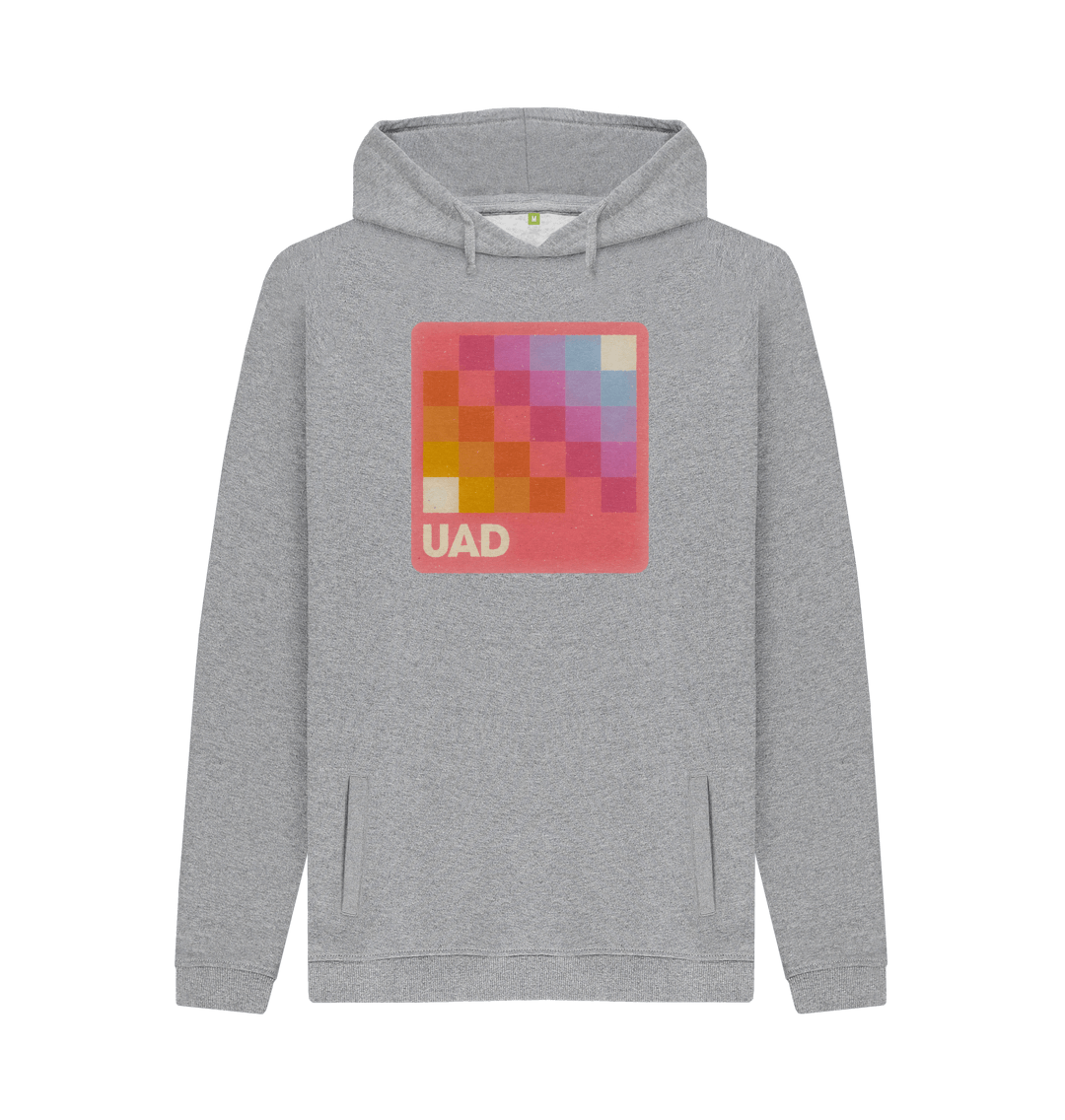 Light Heather Printed Hoody Front