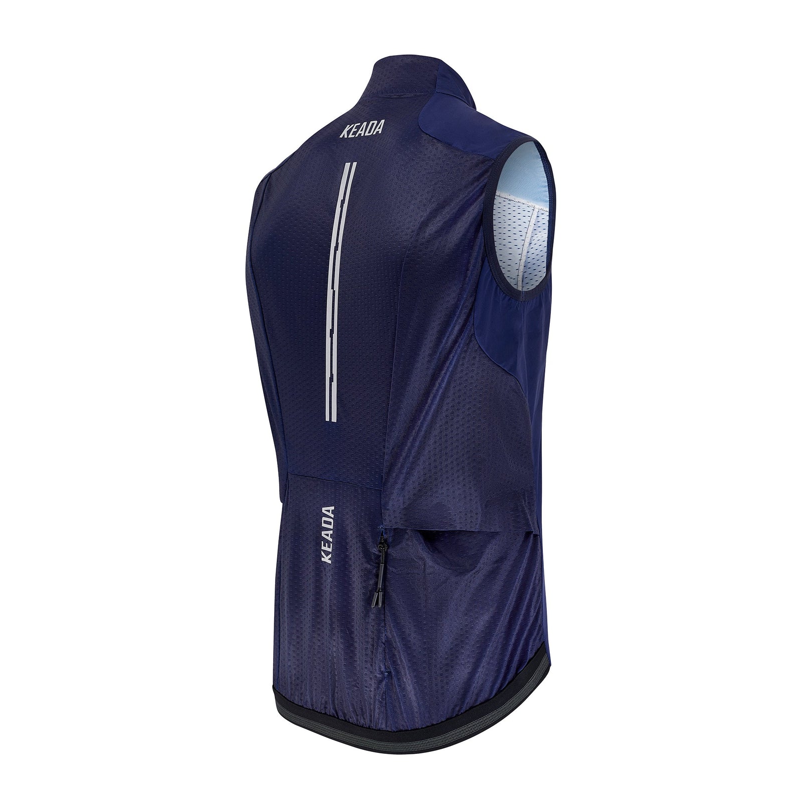 Keada Women's Essential Cycling Gilet - Navy