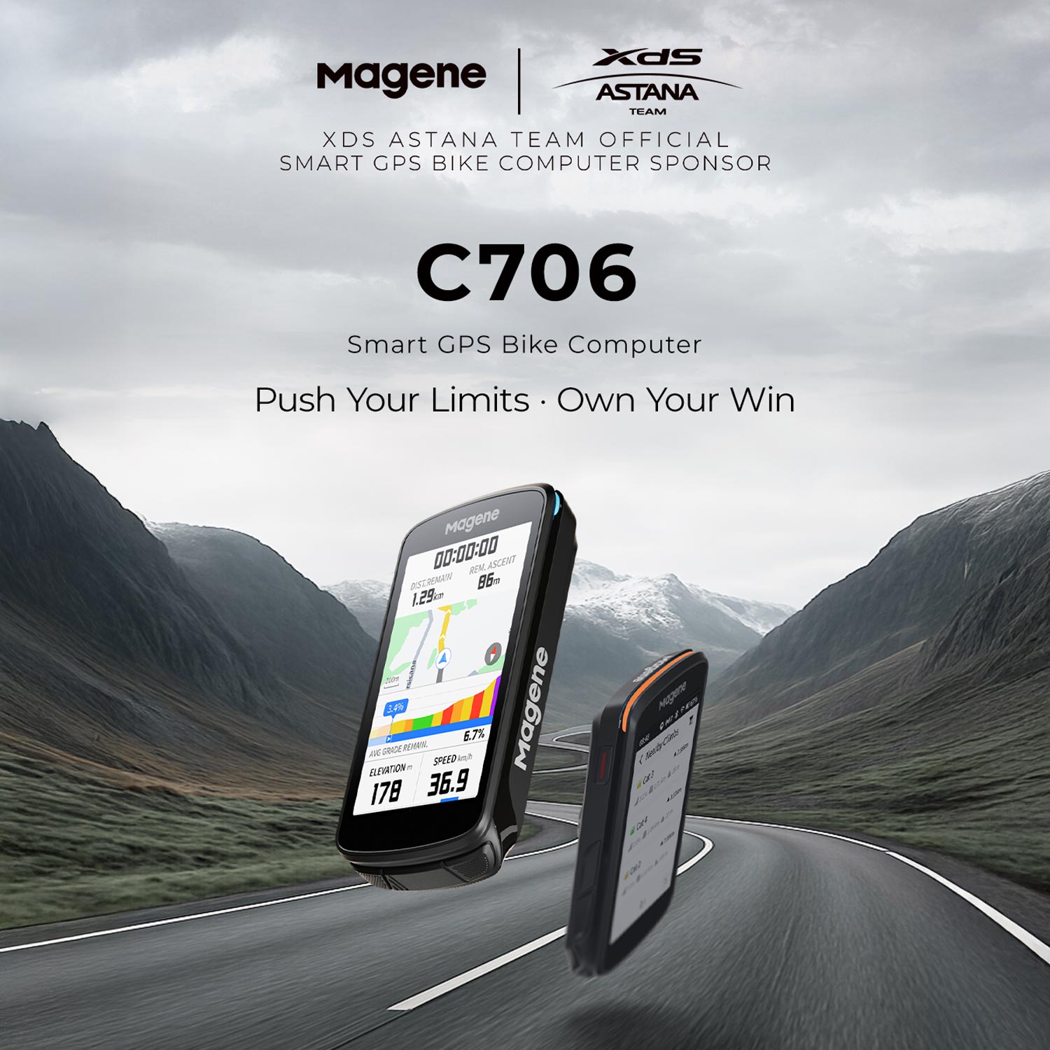 Magene C706 Smart GPS Bike Computer