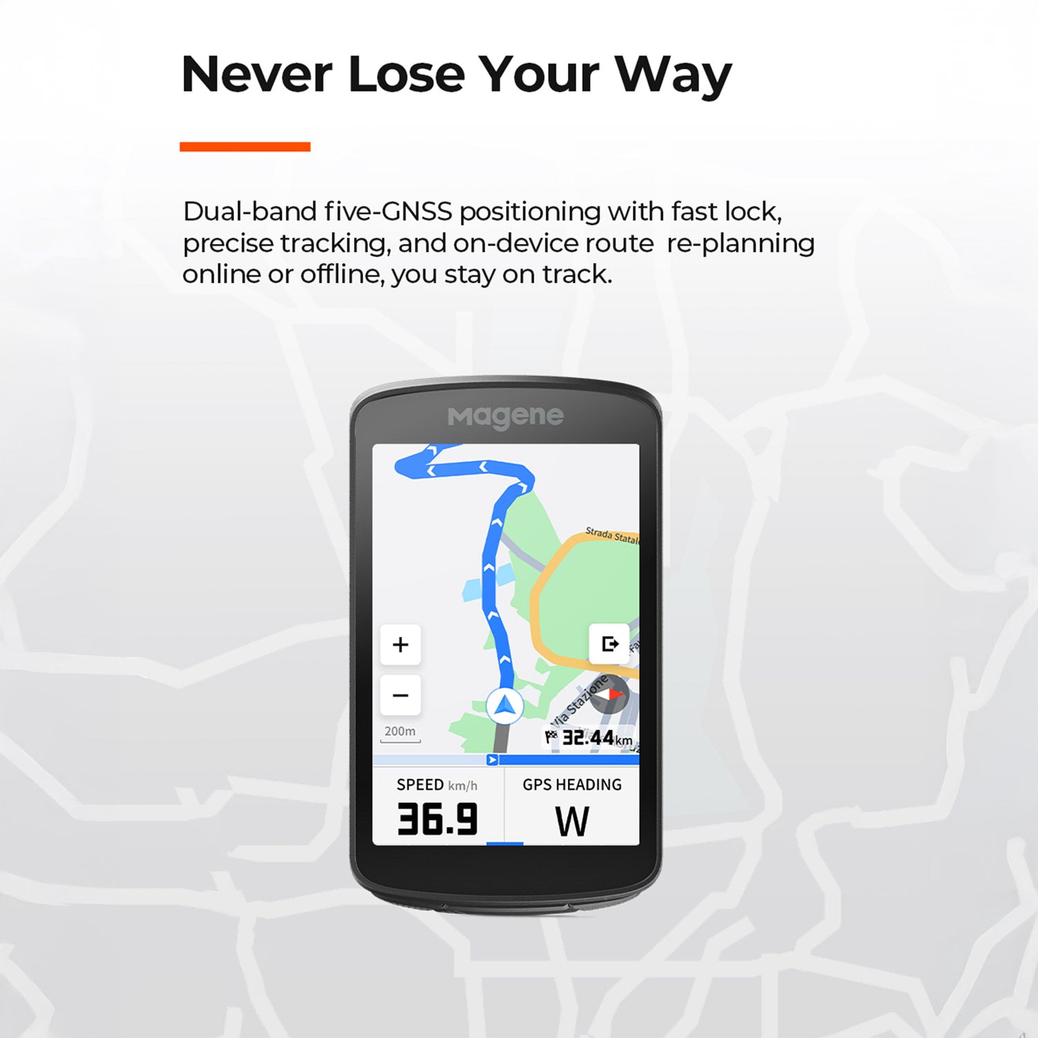 Magene C706 Smart GPS Bike Computer