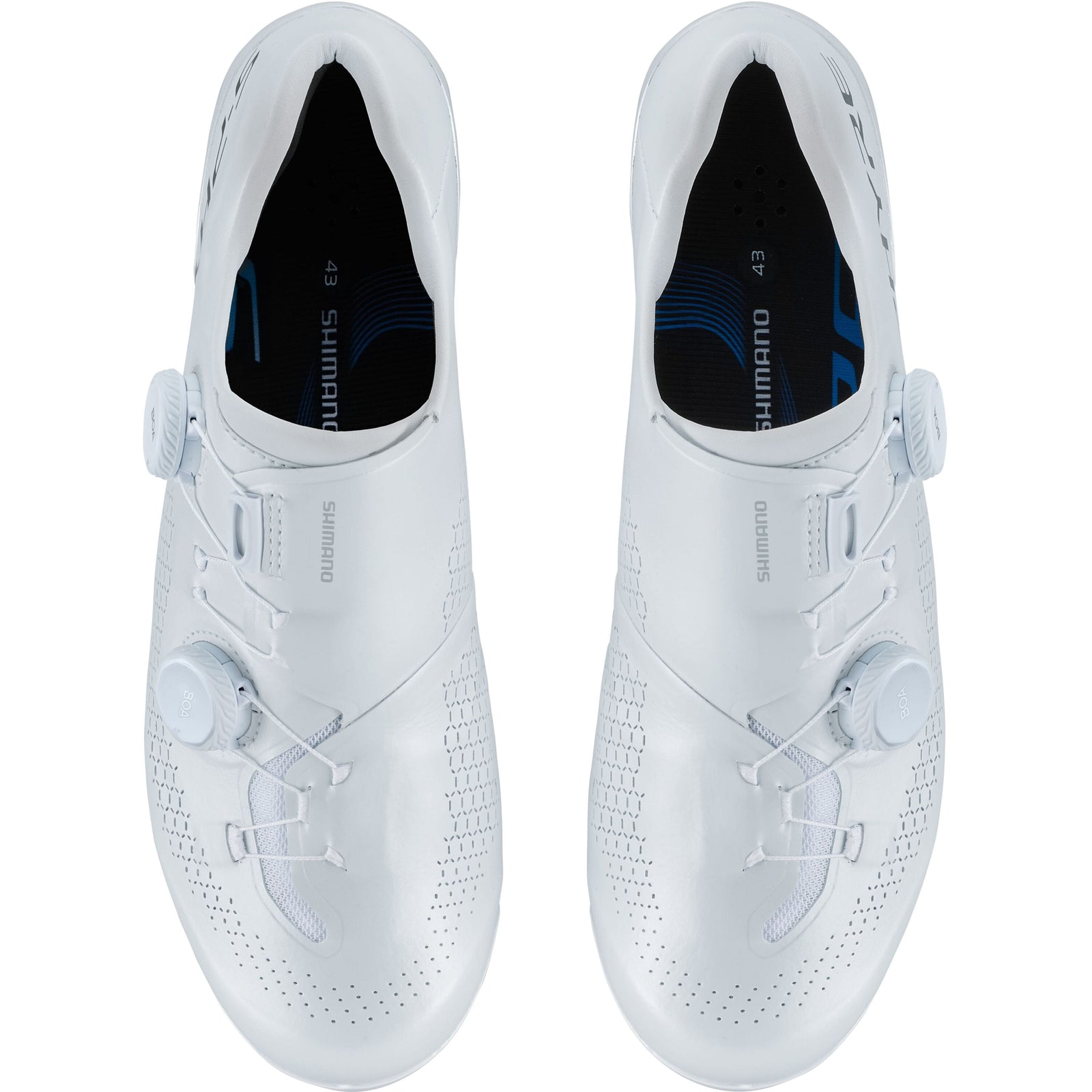Shimano White S-PHYRE RC9 (RC910) Shoes 2027