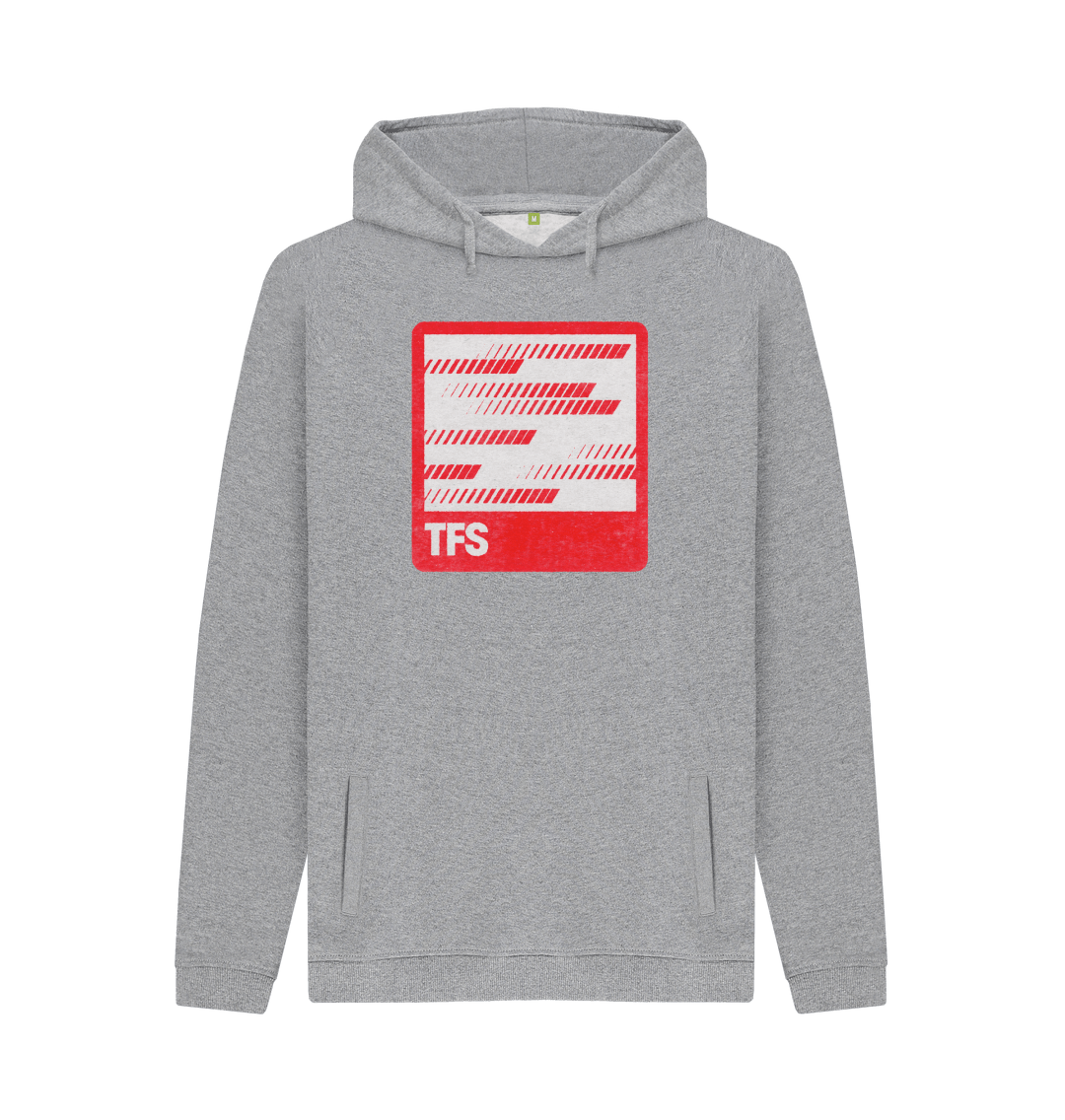 Light Heather Printed Hoody Front