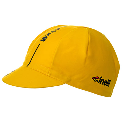 Cinelli Supercorsa Yellow Cotton Cycling Cap