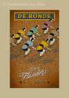 Tour of Flanders Cycling Poster Posters The Northern Line
