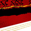 vuelta red cycling poster print graphic design