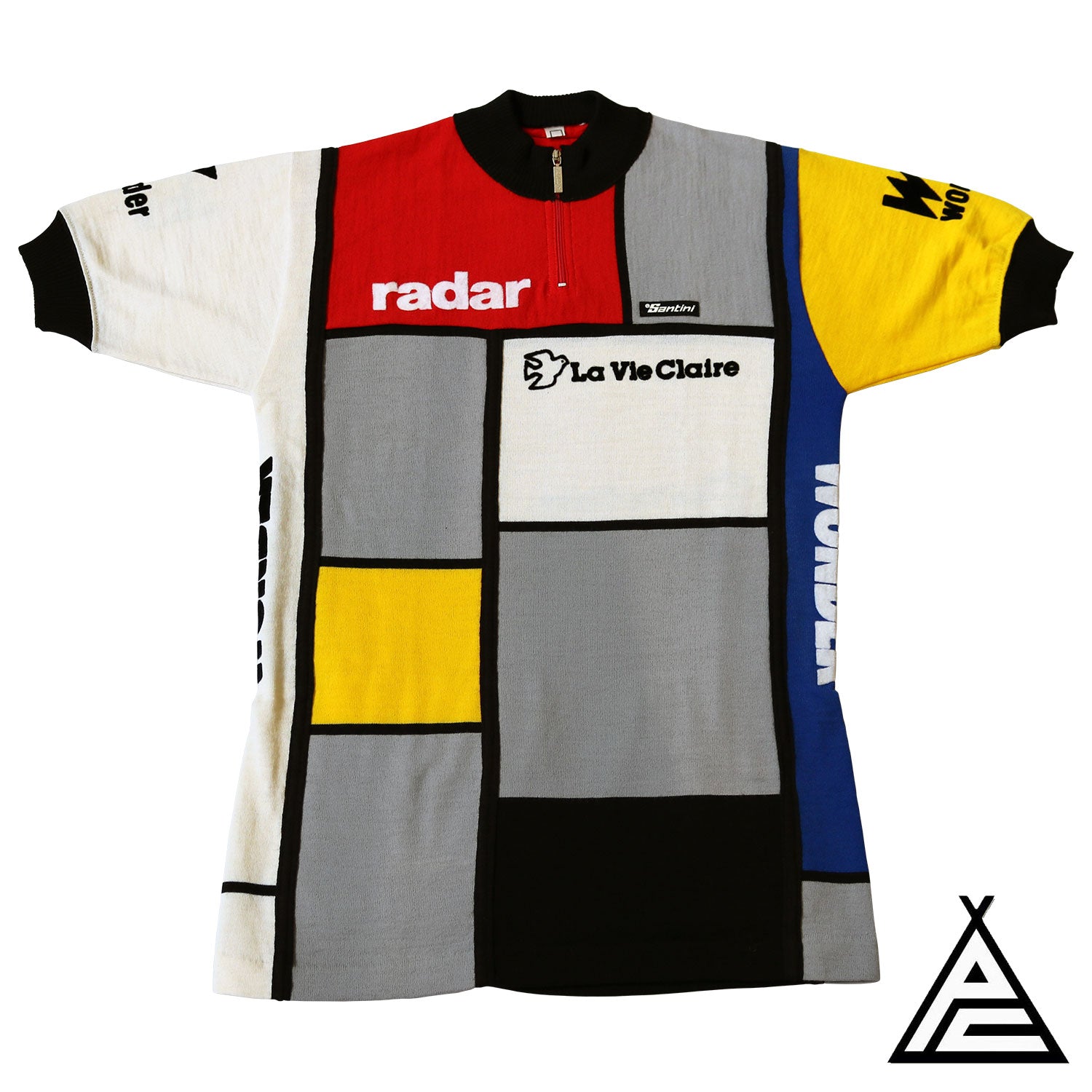 La Vie Claire Radar Wonder 1985 Wool Team Jersey