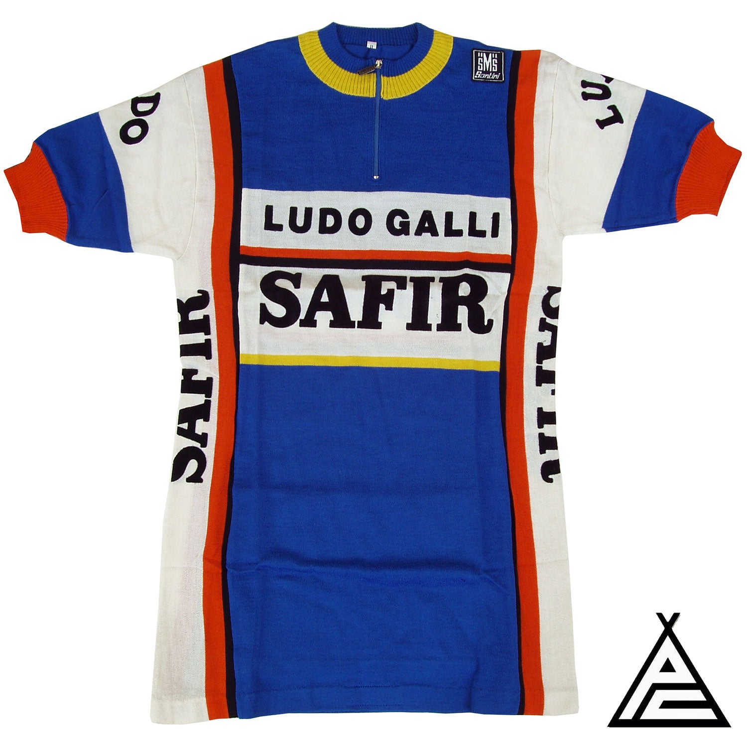 Safir Ludo Galli 1981 Wool Team Jersey