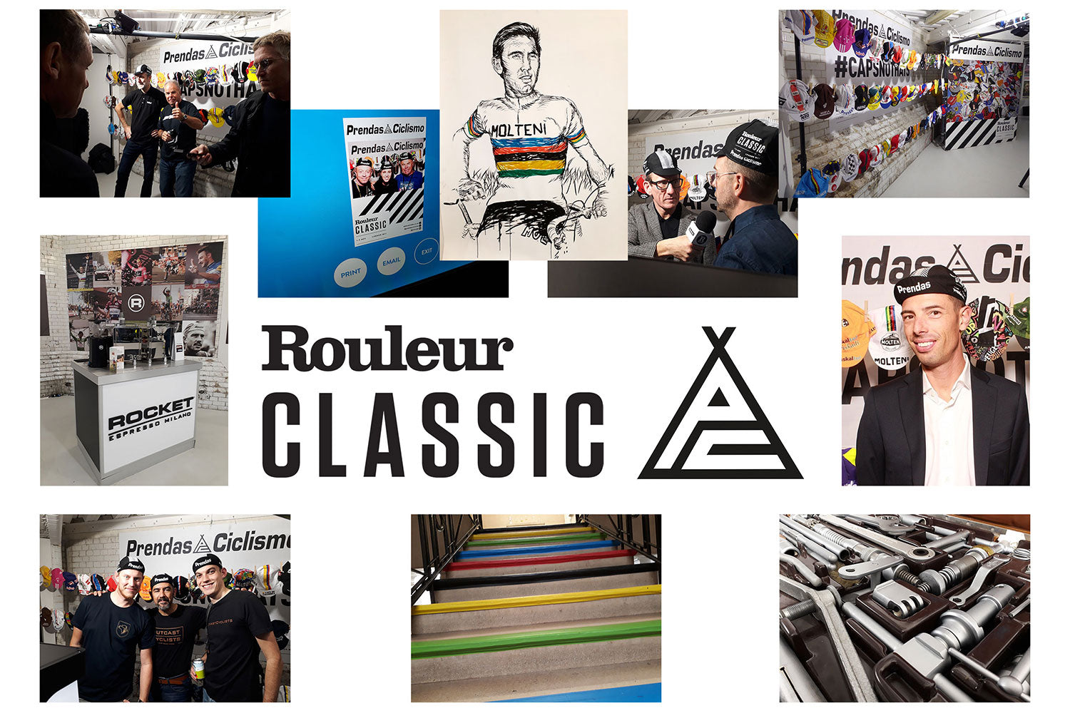 Bringing the Prendas cycling caps to the 2018 Rouleur Classic