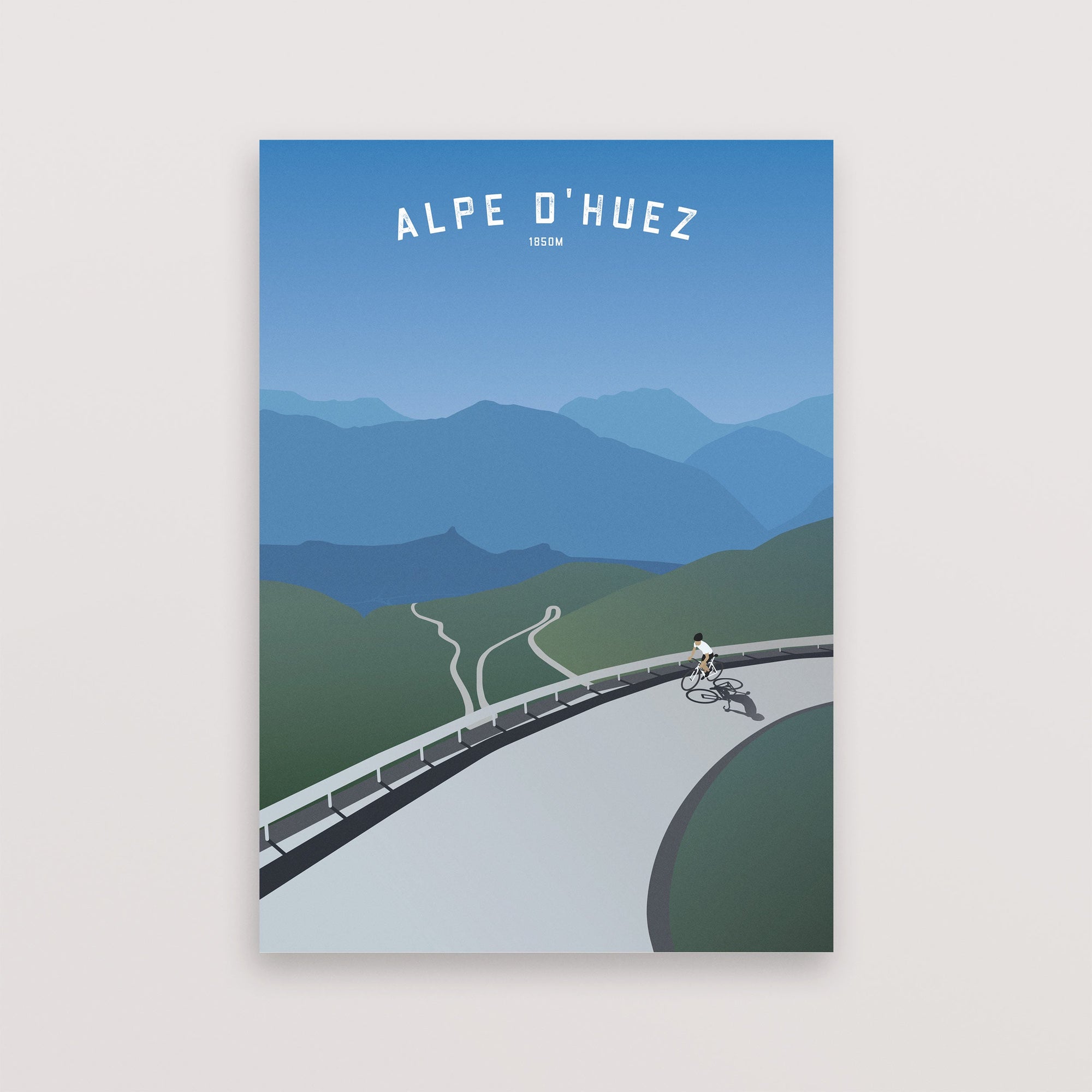 Cycling Climbs Posters