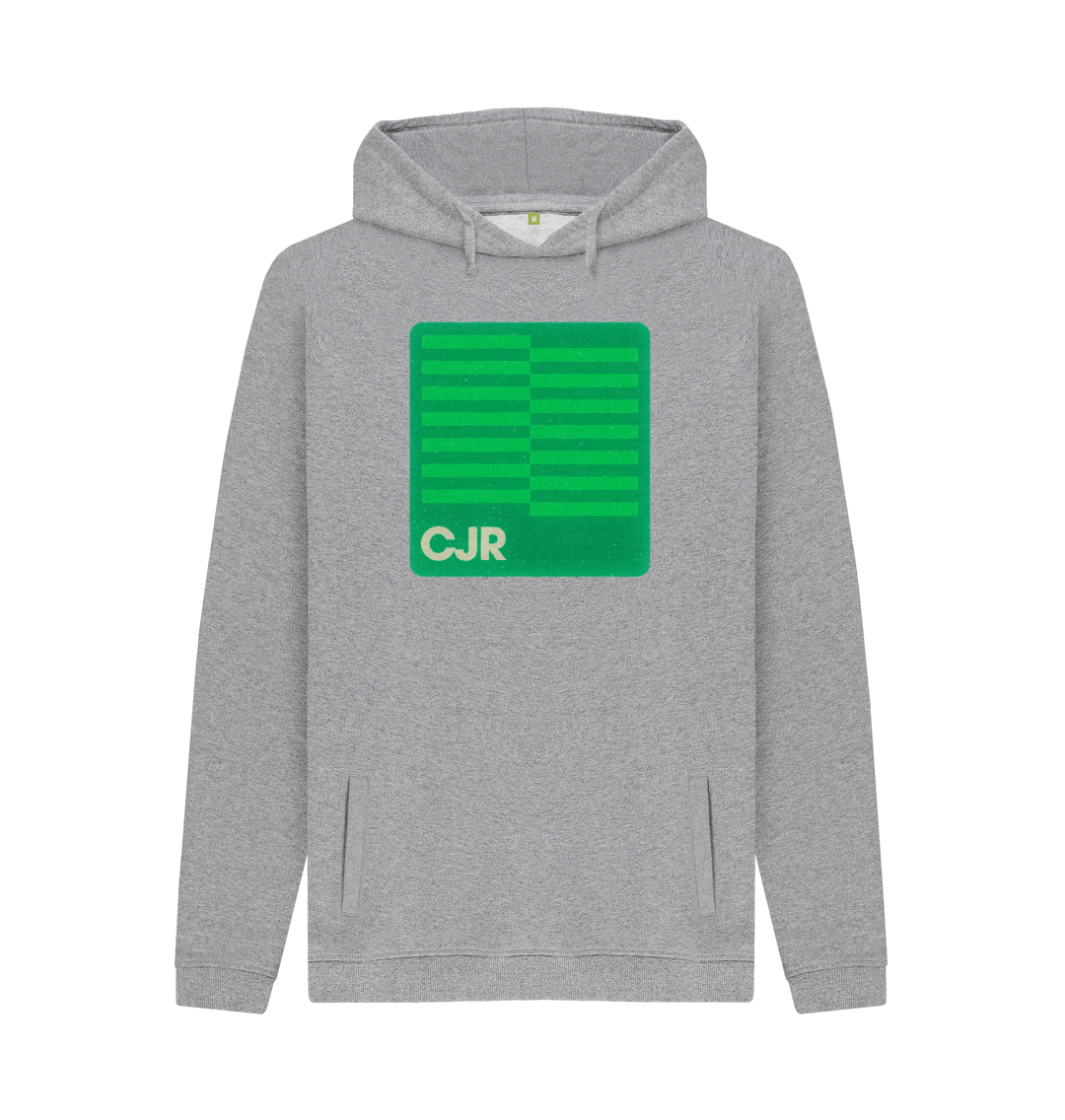Light Heather Printed Hoody Front