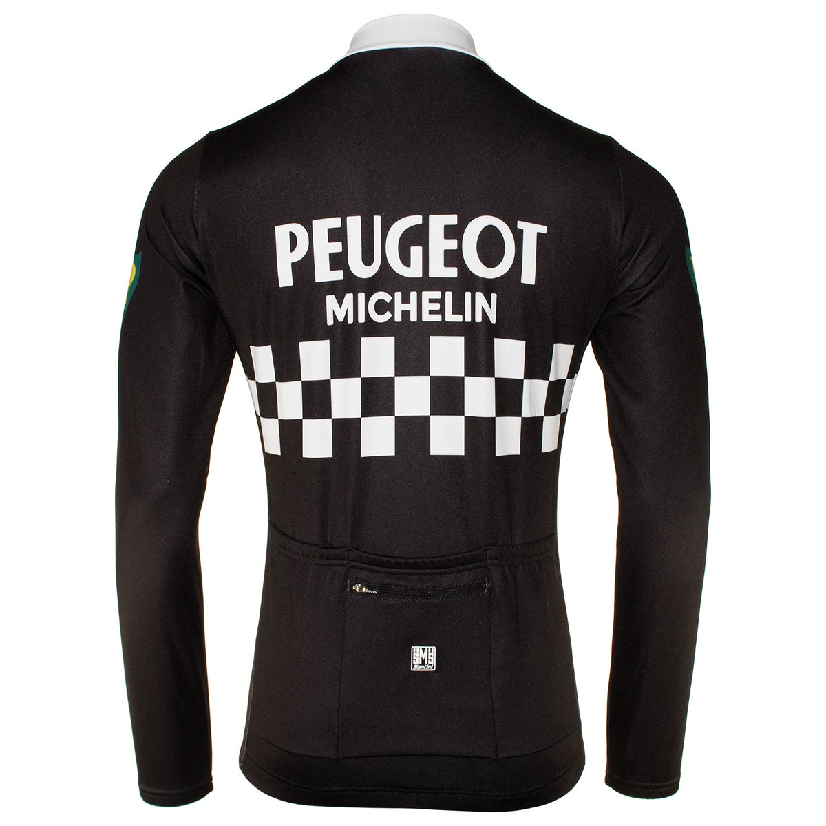 Peugeot BP Retro Black Long Sleeve Jersey