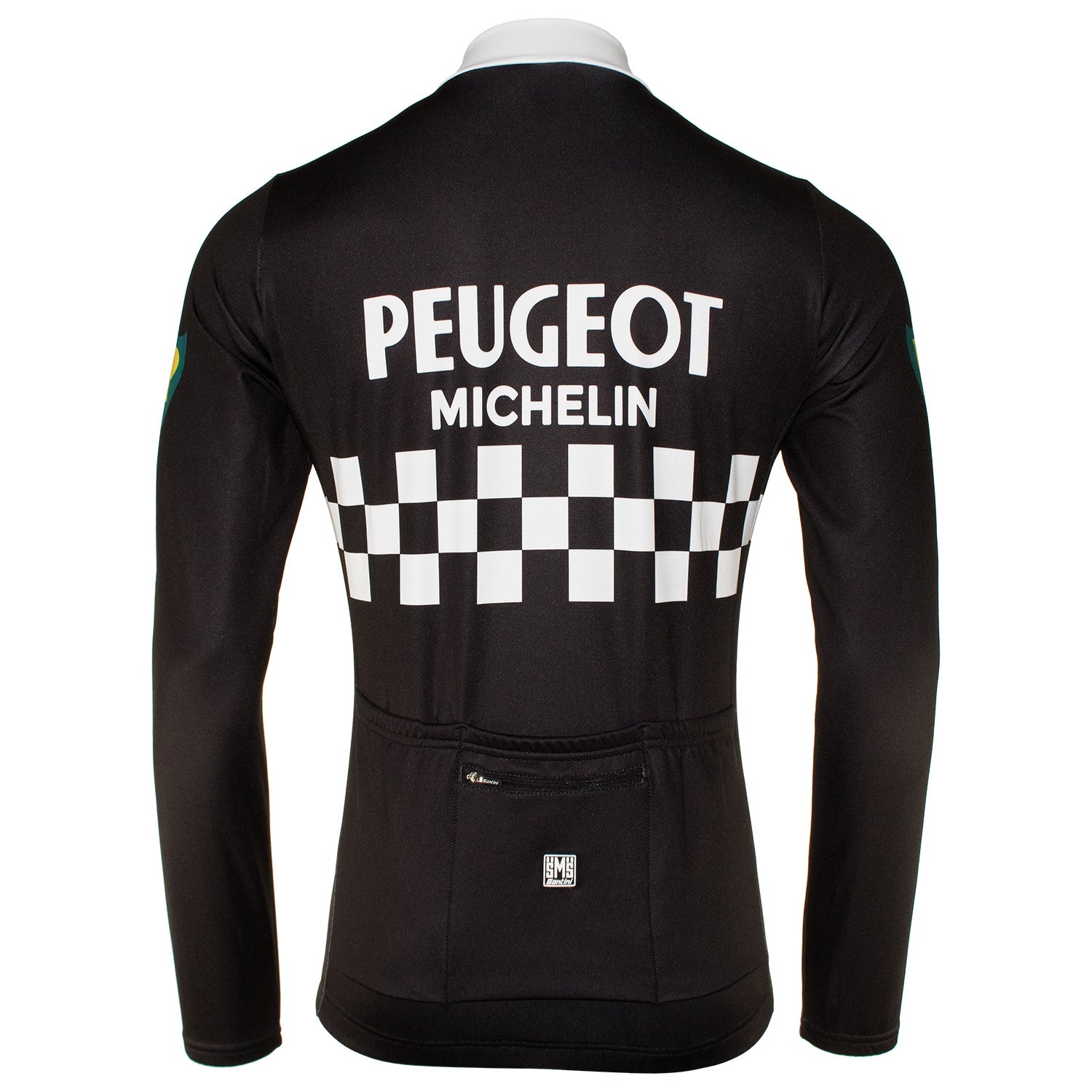 Peugeot BP Retro Black Long Sleeve Jersey