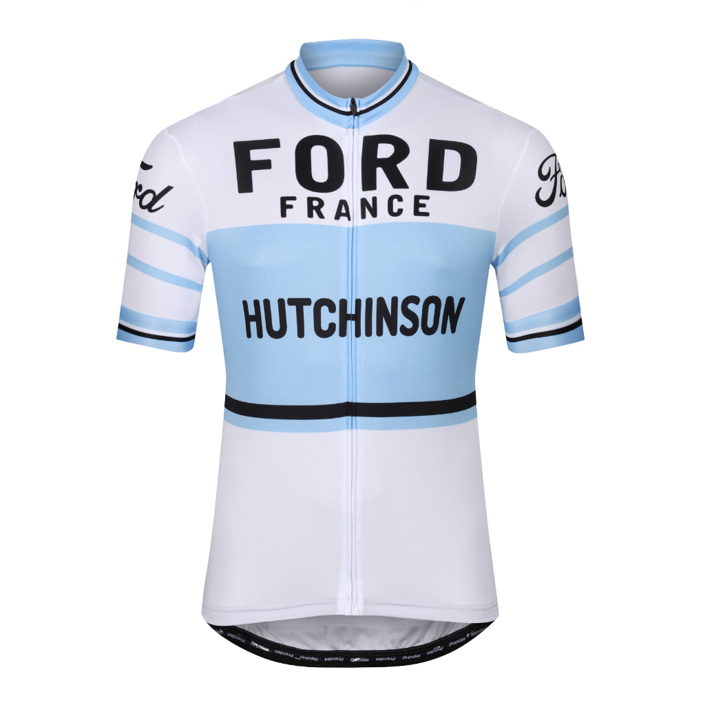 Maillot cycliste vintage en laine Mérinos Mercier-Hutchinson - Style Maillot cycliste vintage en laine Mérinos Mercier-Hutchinson - Style