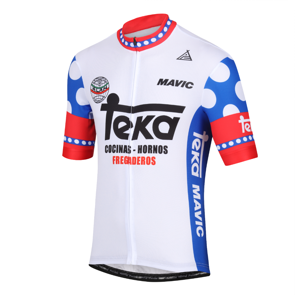 EQUIPACION CICLISMO CYCLING RETRO TEKA 70´S MAILLOT + CULOTTE TIRANTES + GORRA EQUIPACION CICLISMO CYCLING RETRO TEKA 70´S MAILLOT + CULOTTE TIRANTES + GORRA