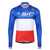 BIC French National Champion Retro Long Sleeve Jersey