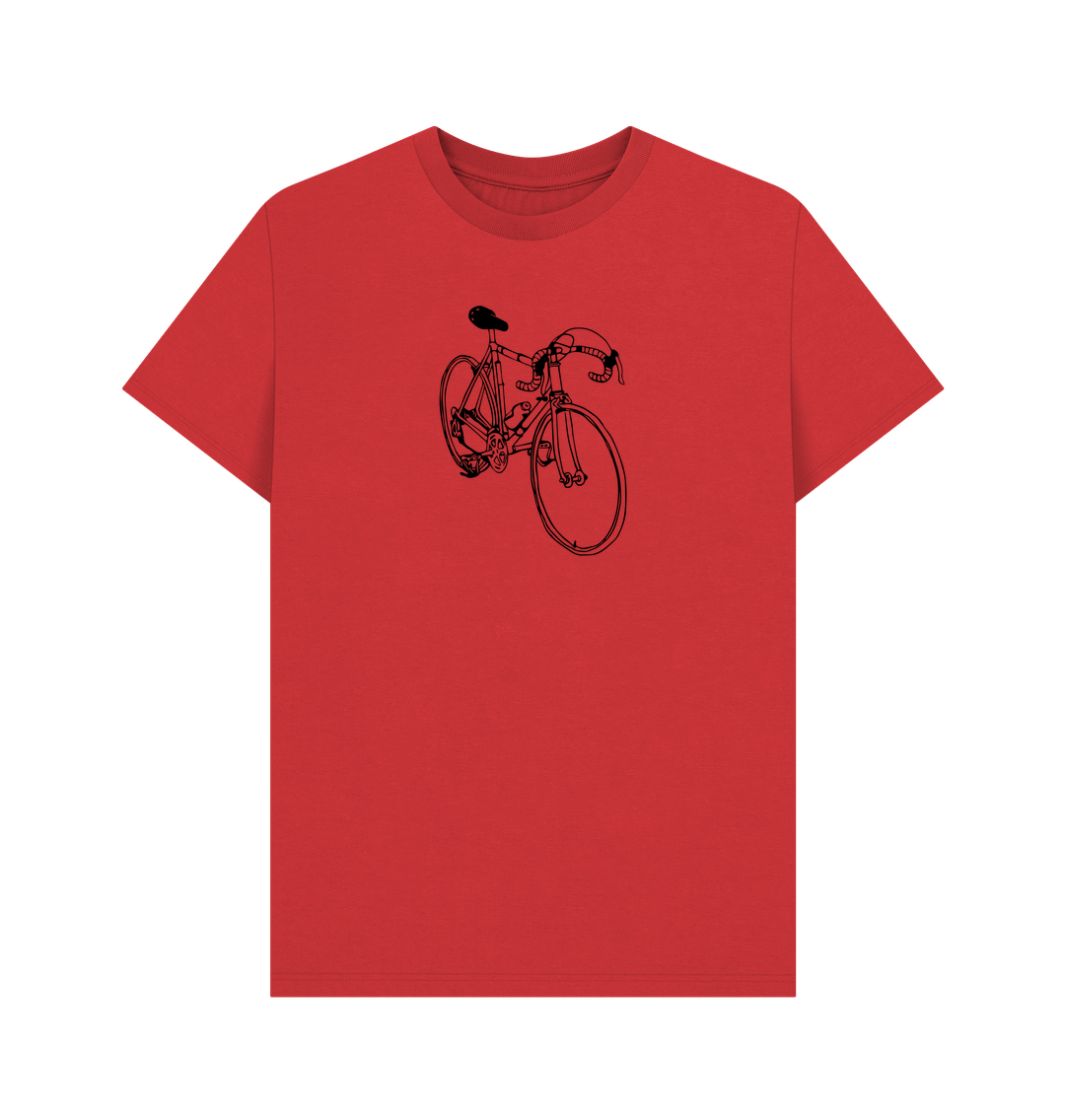 Red Vintage Bike T-Shirt (Light)