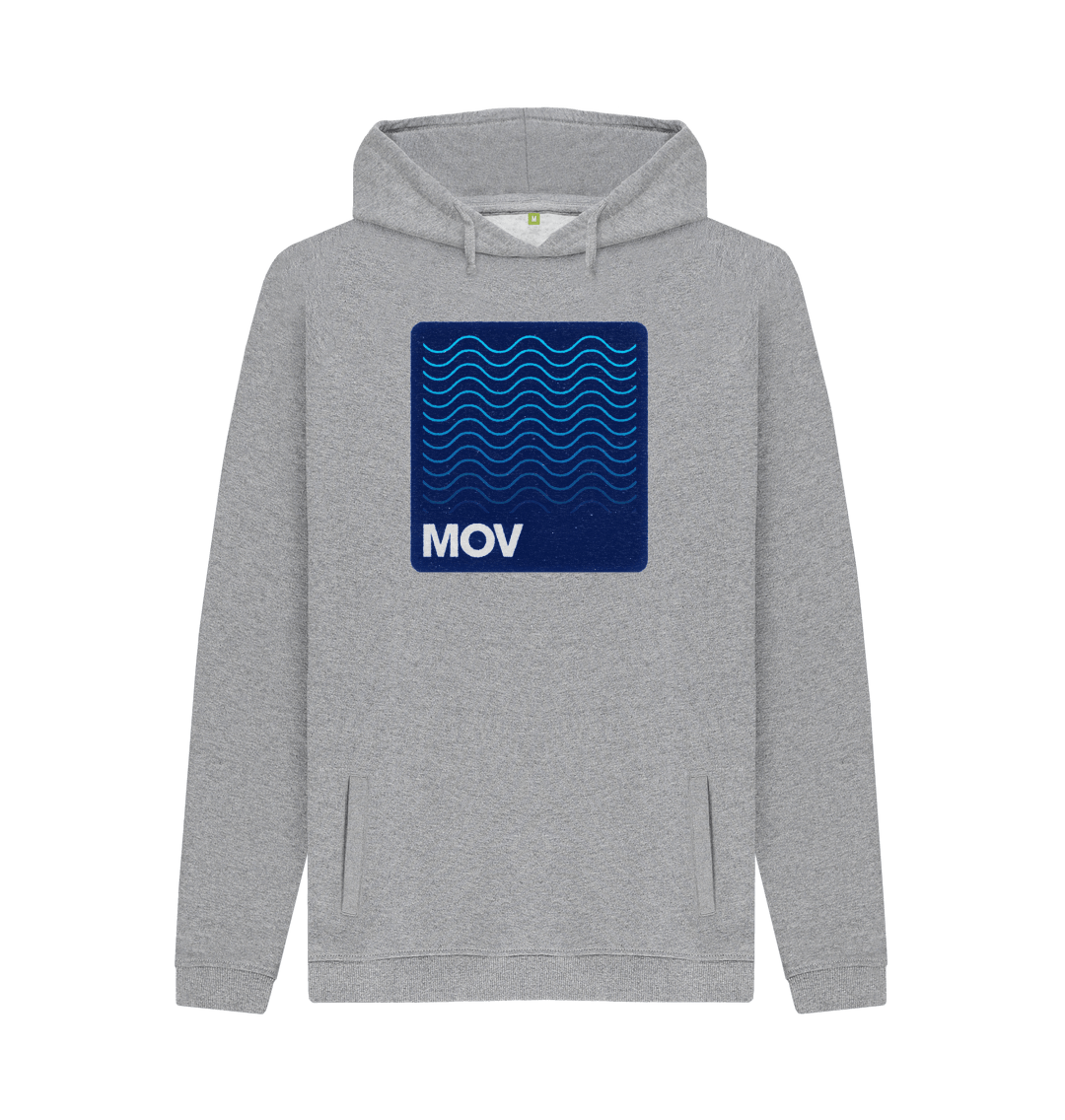 Light Heather Printed Hoody Front