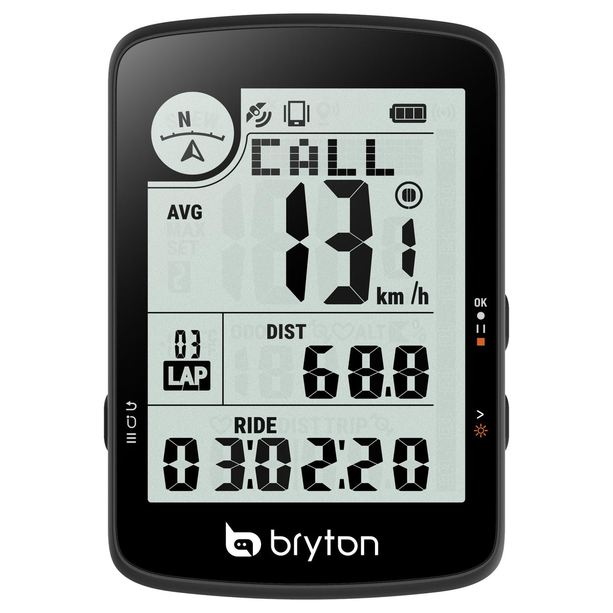 Bryton Rider 17 E GPS Cycle Computer