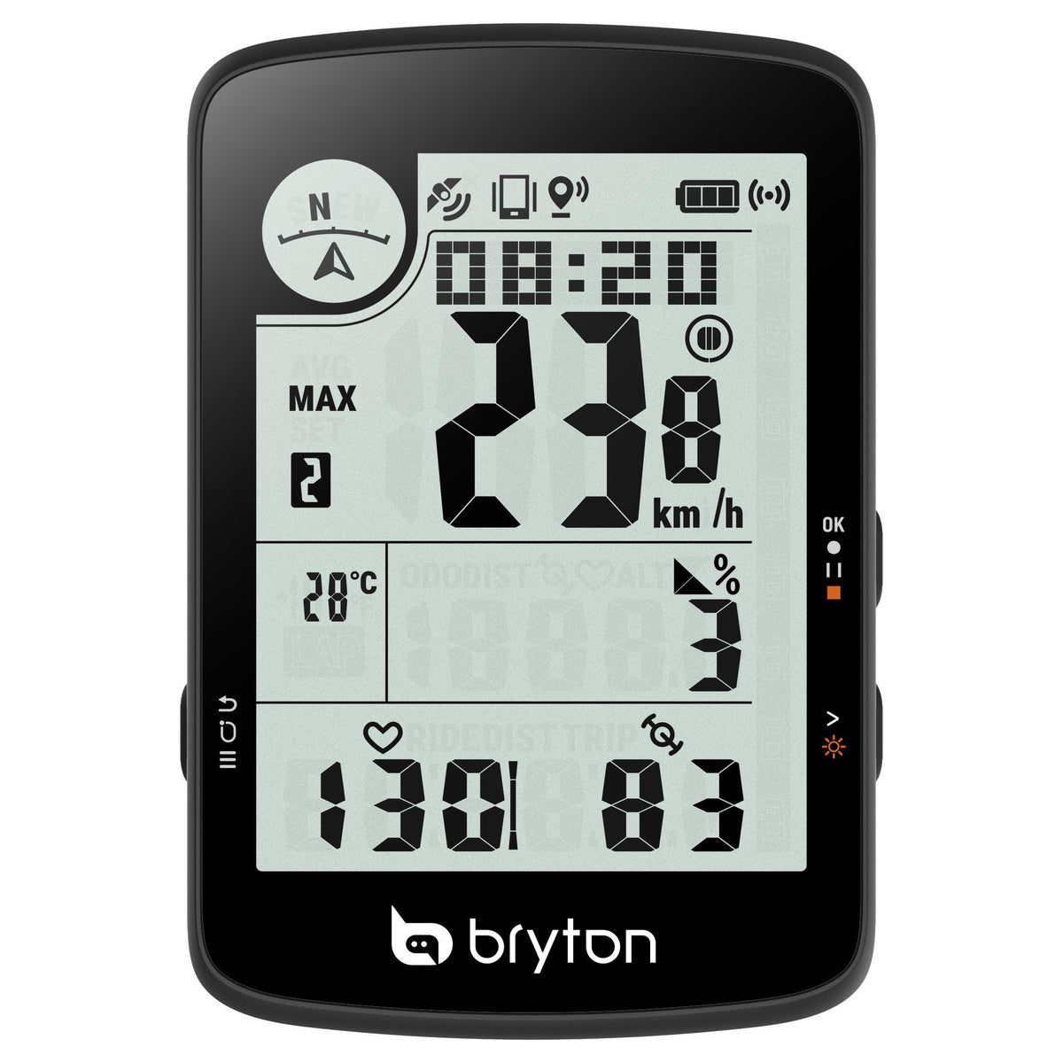 Bryton Rider 17 E GPS Cycle Computer