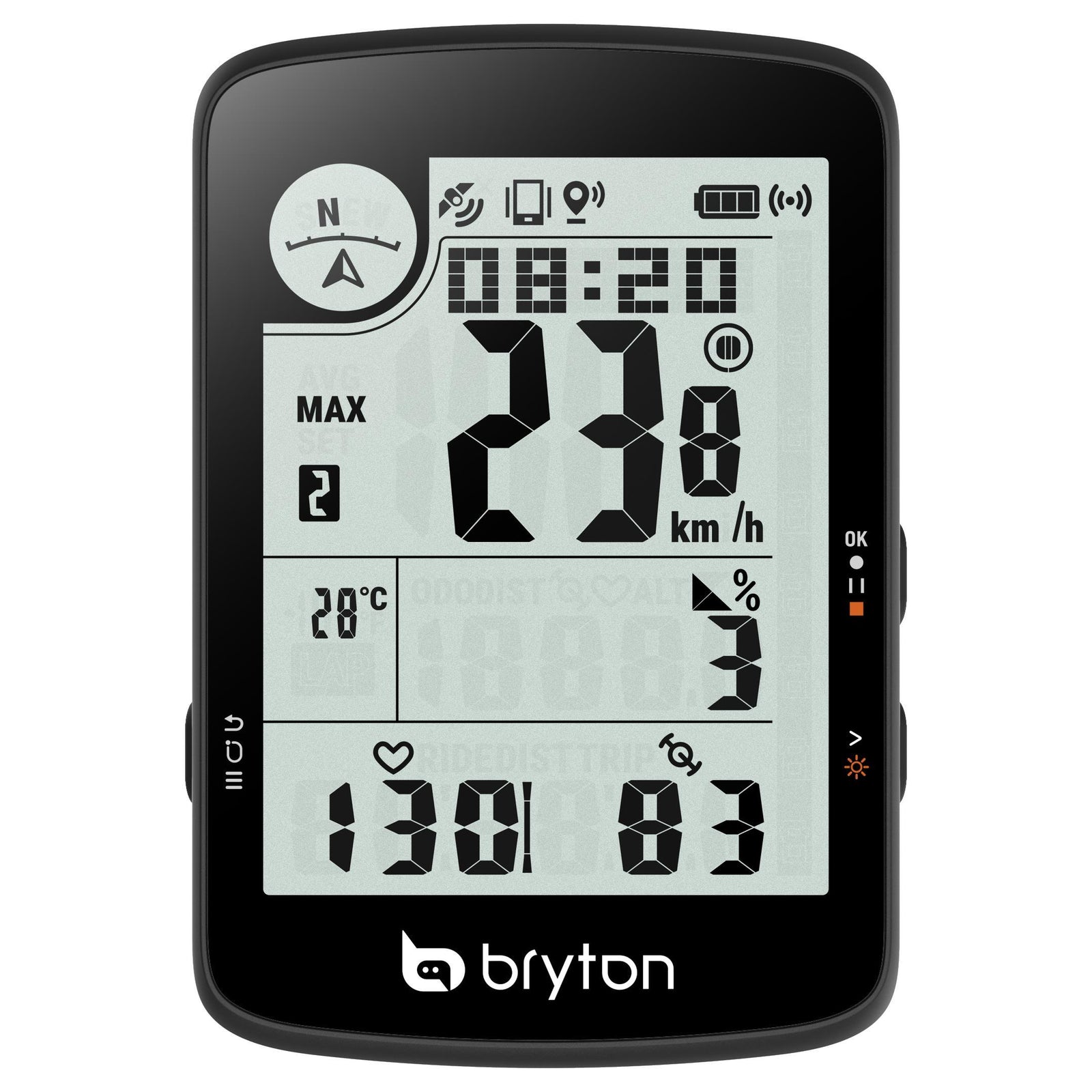Bryton Rider 17 E GPS Cycle Computer