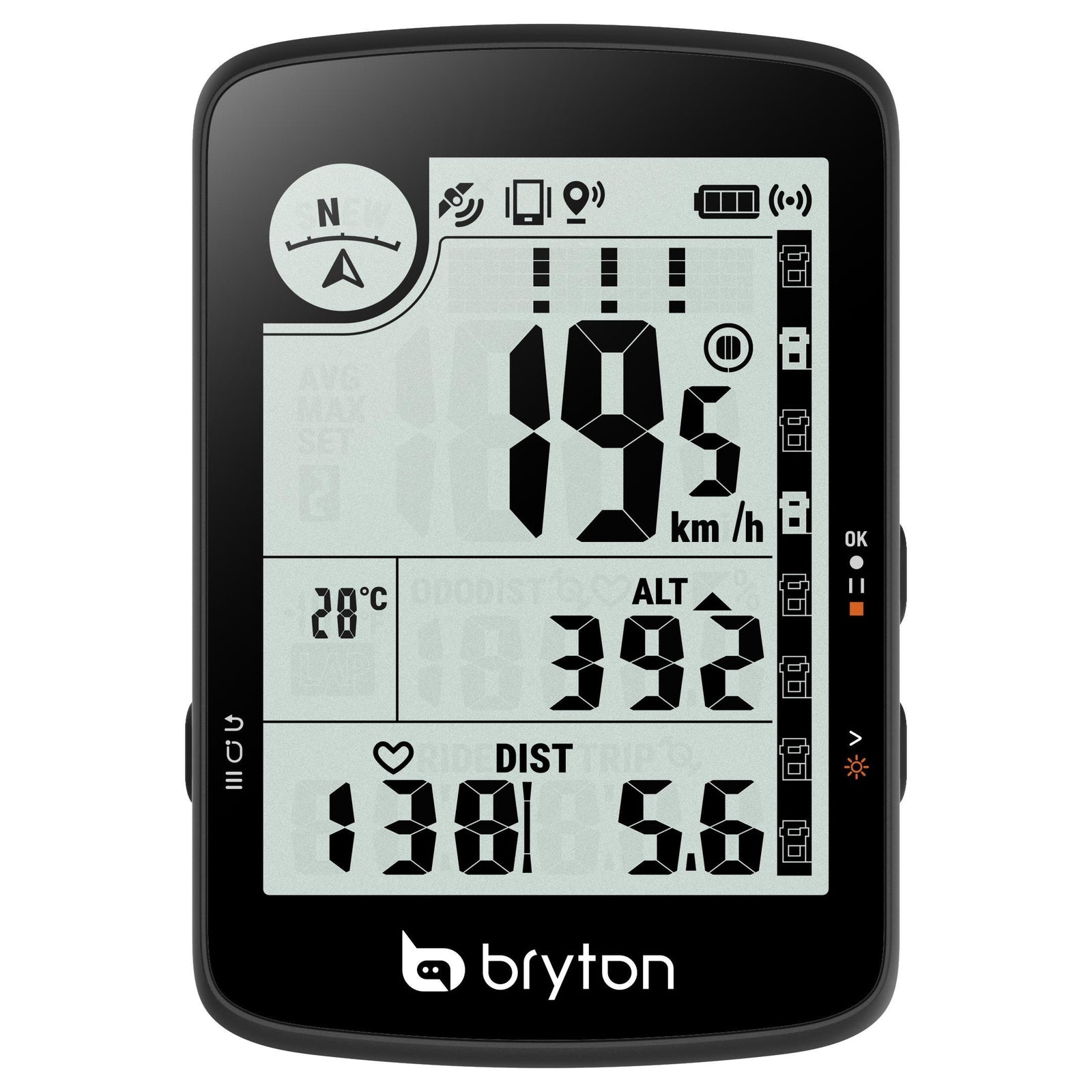 Bryton Rider 17 E GPS Cycle Computer