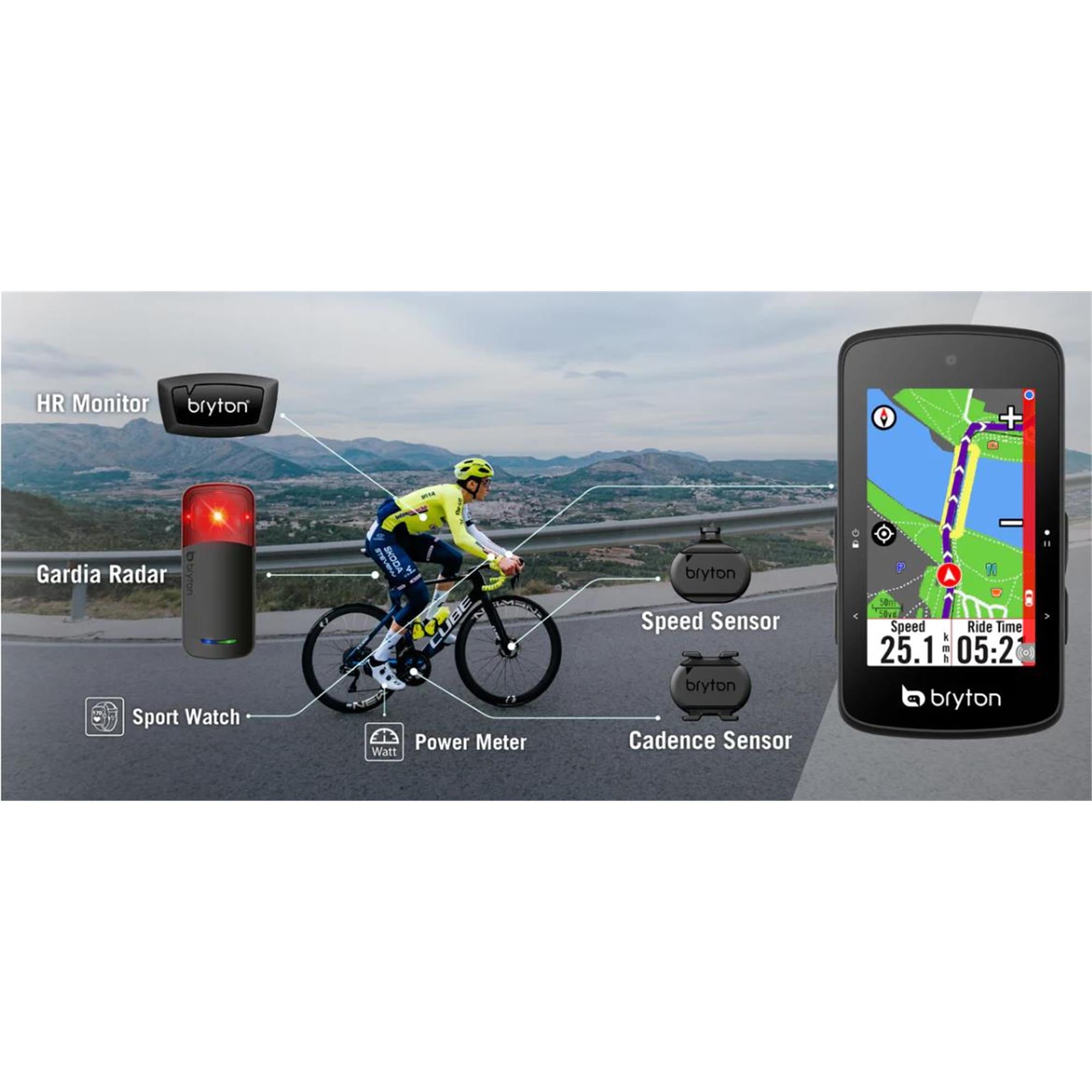 Bryton Rider 750 SE - Prendas Ciclismo