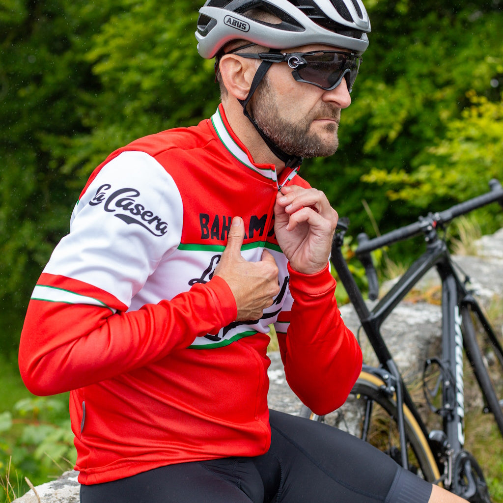 La Casera-Bahamontes Retro Long Sleeve Jersey