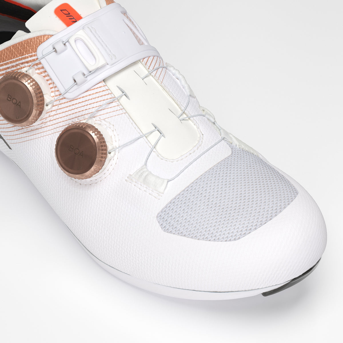 DMT KR0 EVO White/Bronze Road Shoes 2025