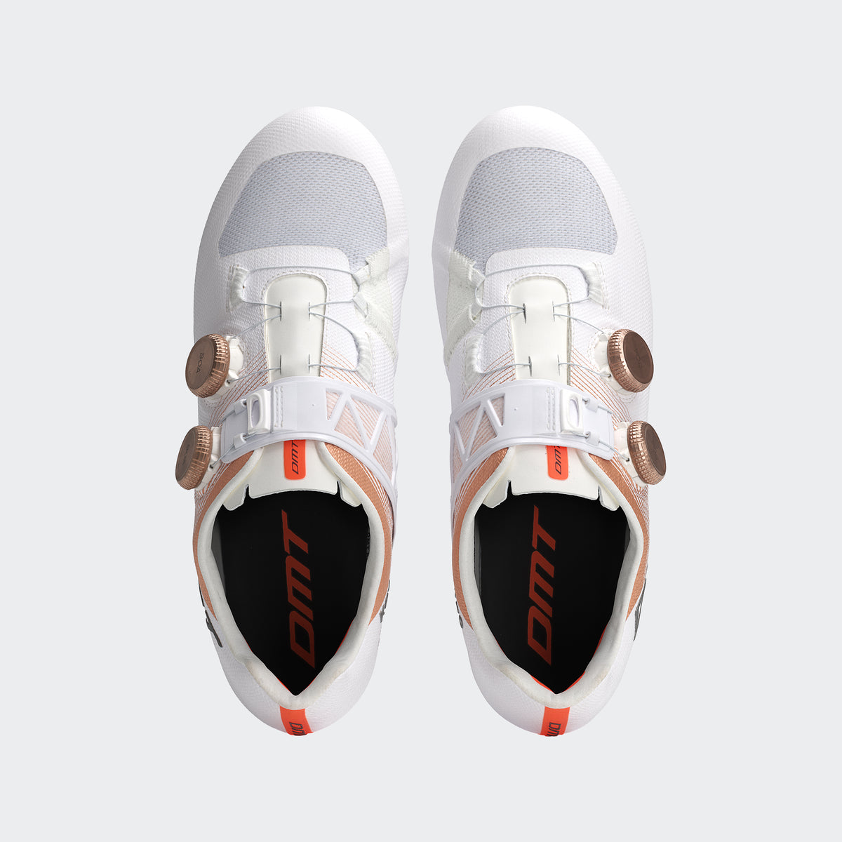 DMT KR0 EVO White/Bronze Road Shoes 2025