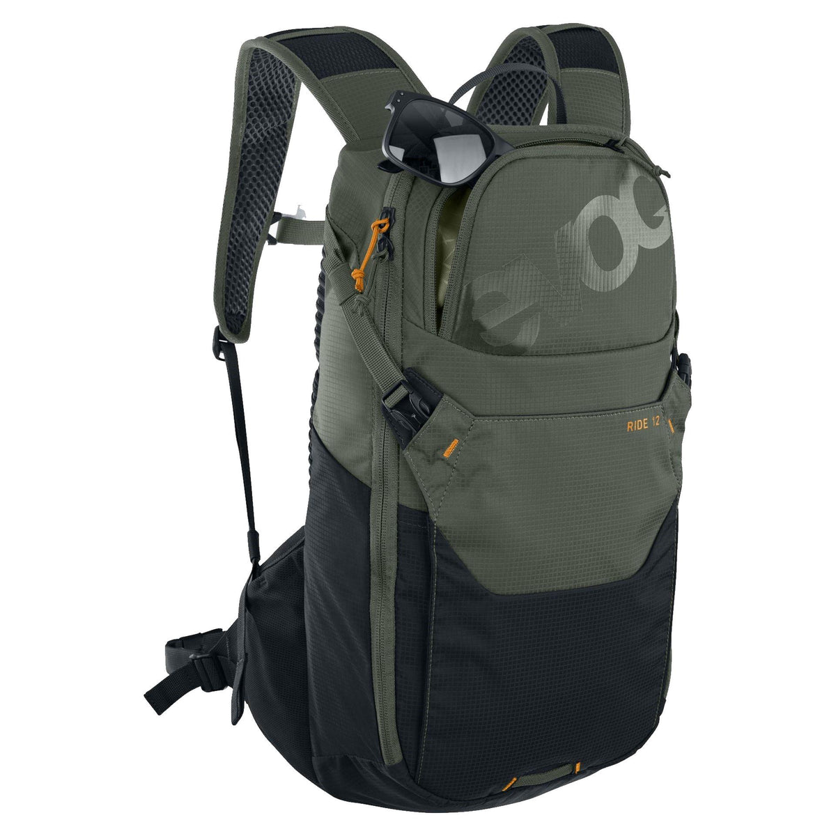 EVOC Ride Performance Backpack 12L + 2L Bladder (3 colours)