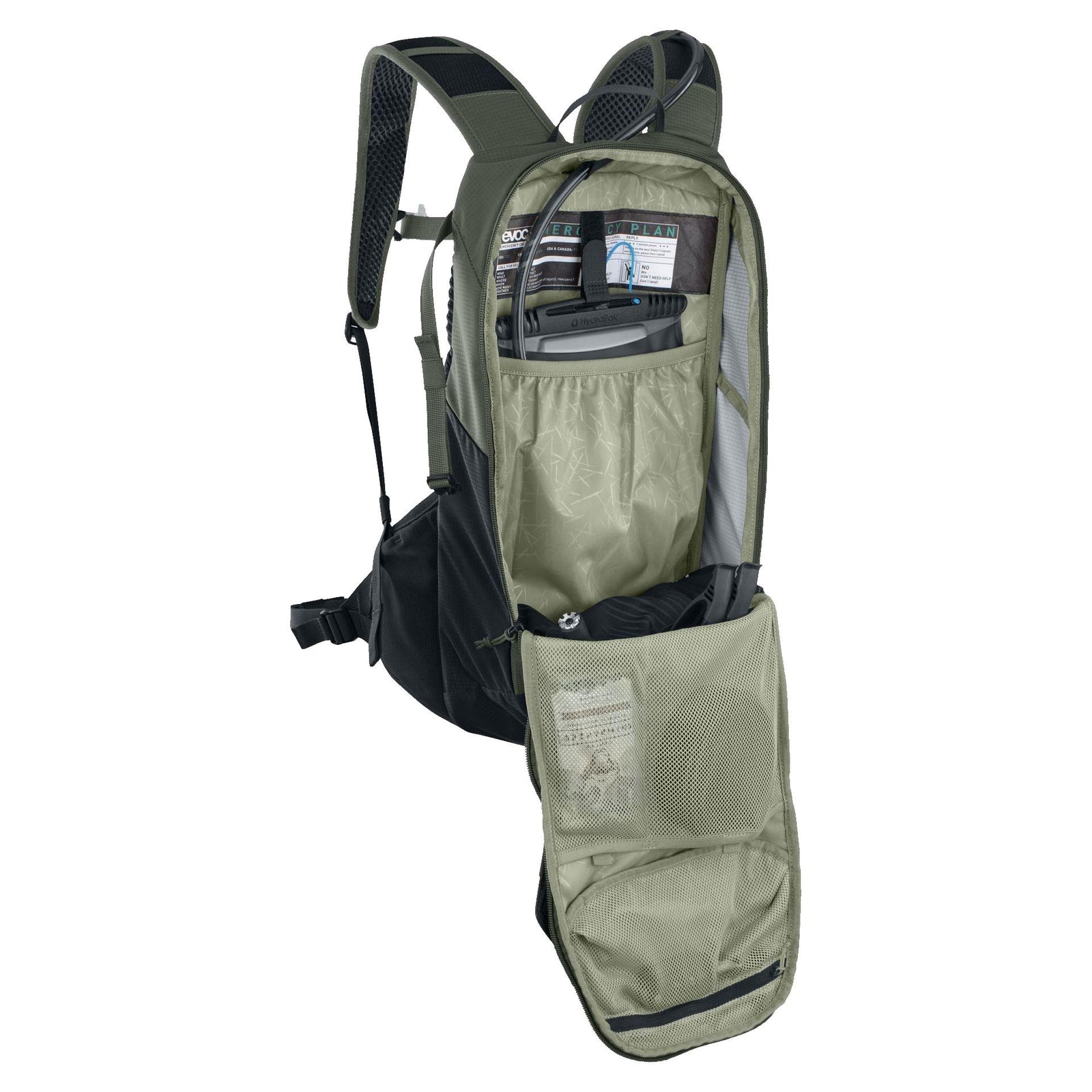 EVOC Ride Performance Backpack 12L + 2L Bladder (3 colours)