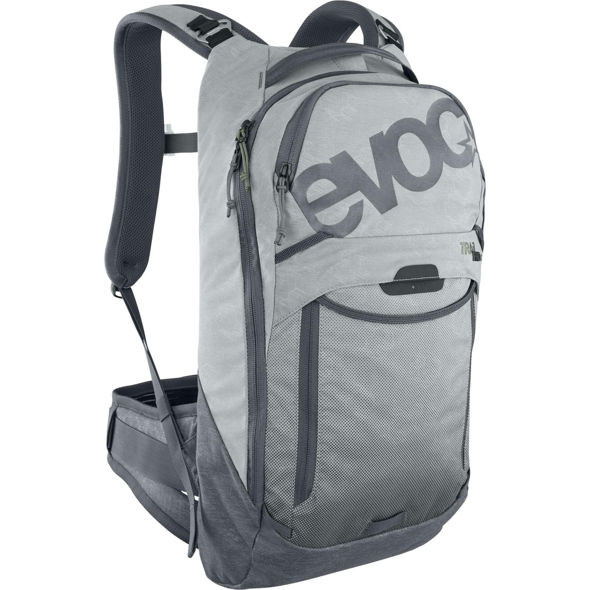 EVOC Trail Pro Protector Backpack 10L Stone/Carbon S/M