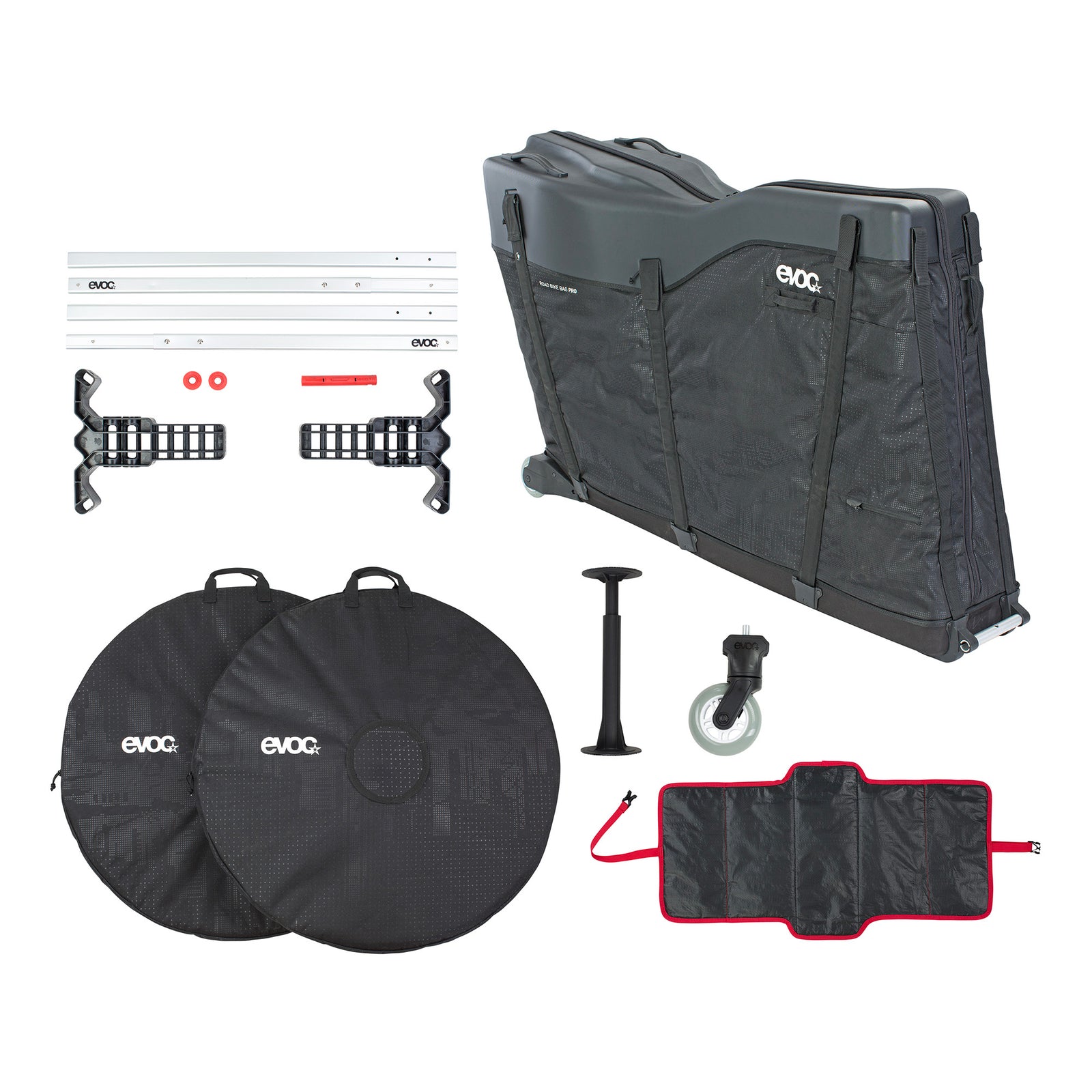 EVOC Road Bike Bag Pro 2026: BLACK ONE SIZE