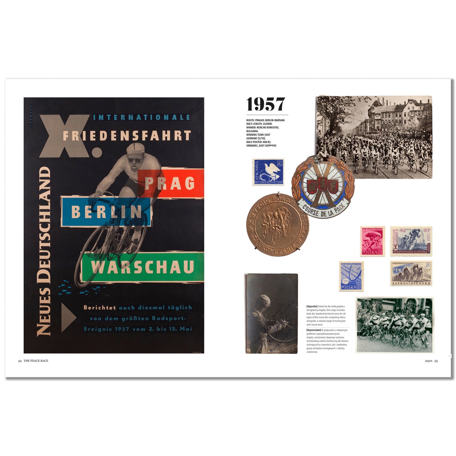 The Peace Race - Hardback Book