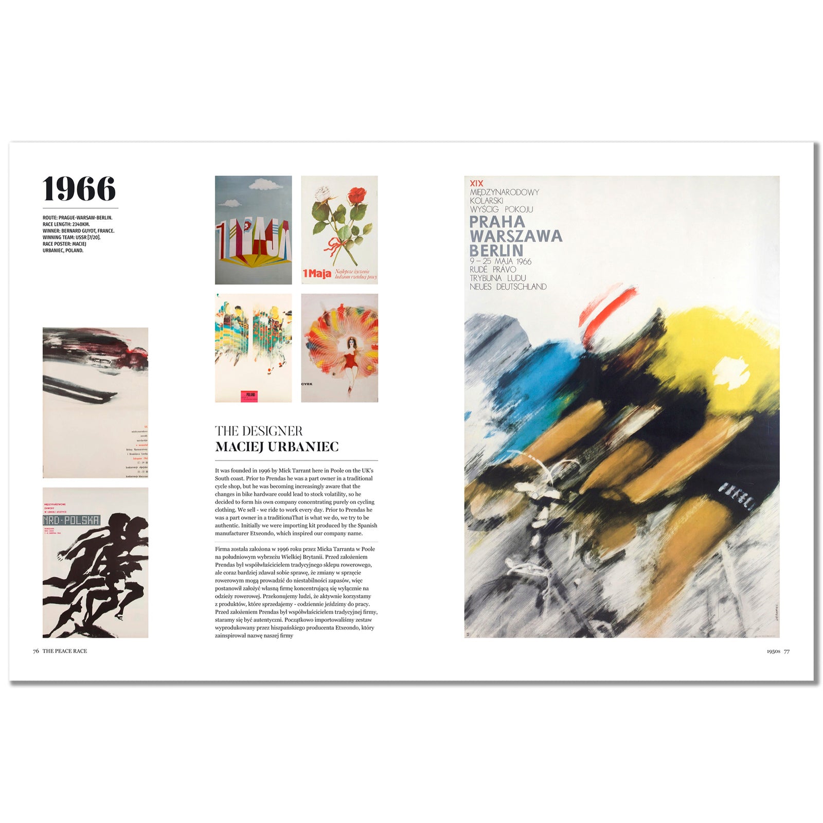 The Peace Race - Hardback Book