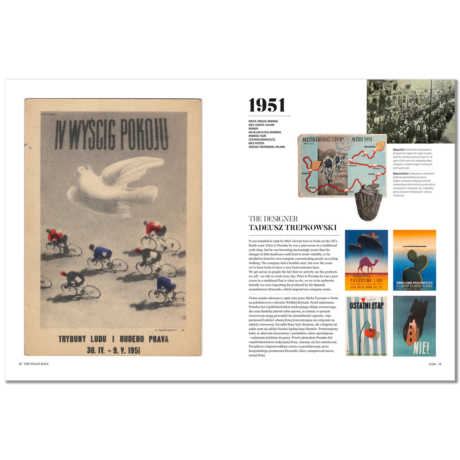 The Peace Race - Hardback Book