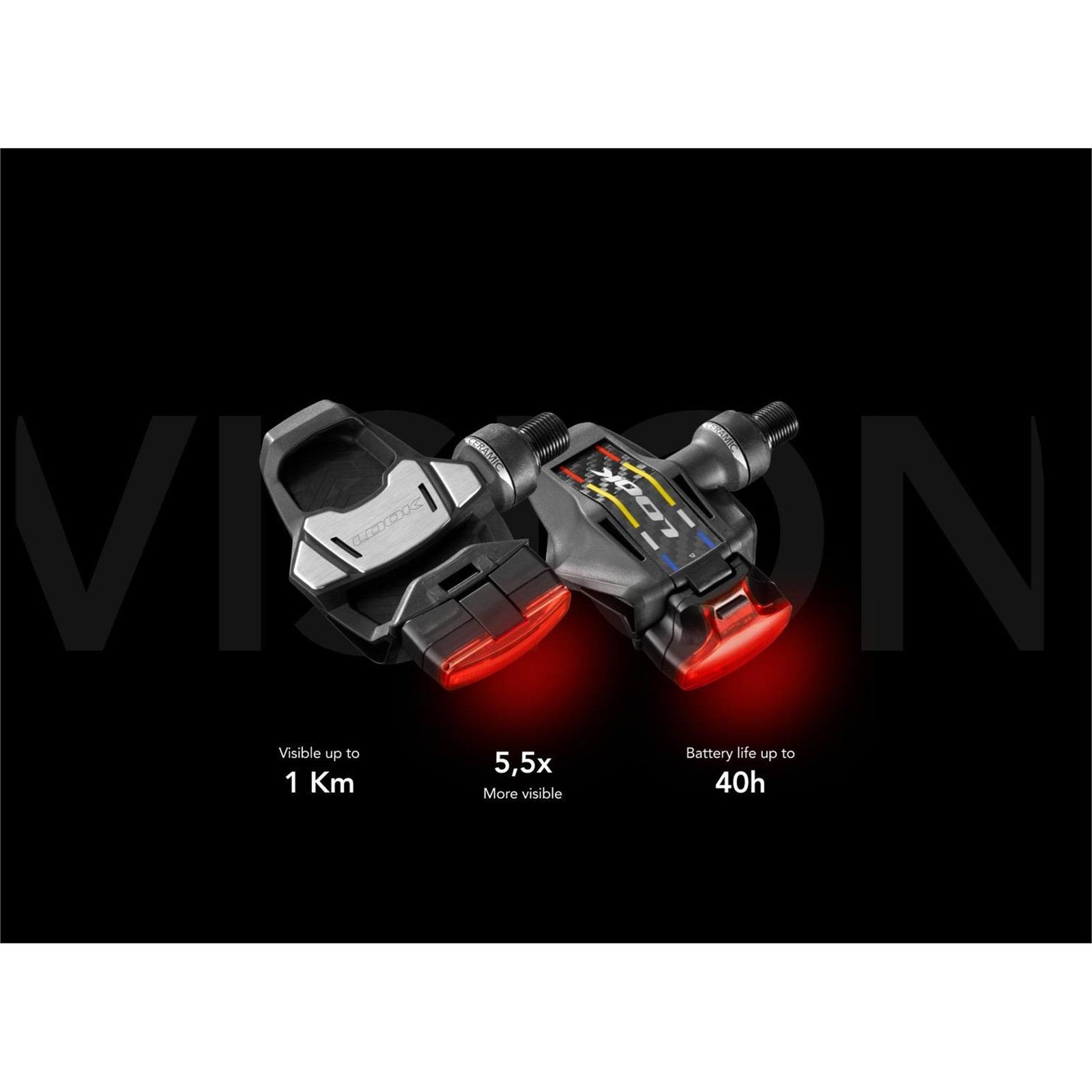 LOOK Keo Blade Carbon Ceramic Vision Road Pedals