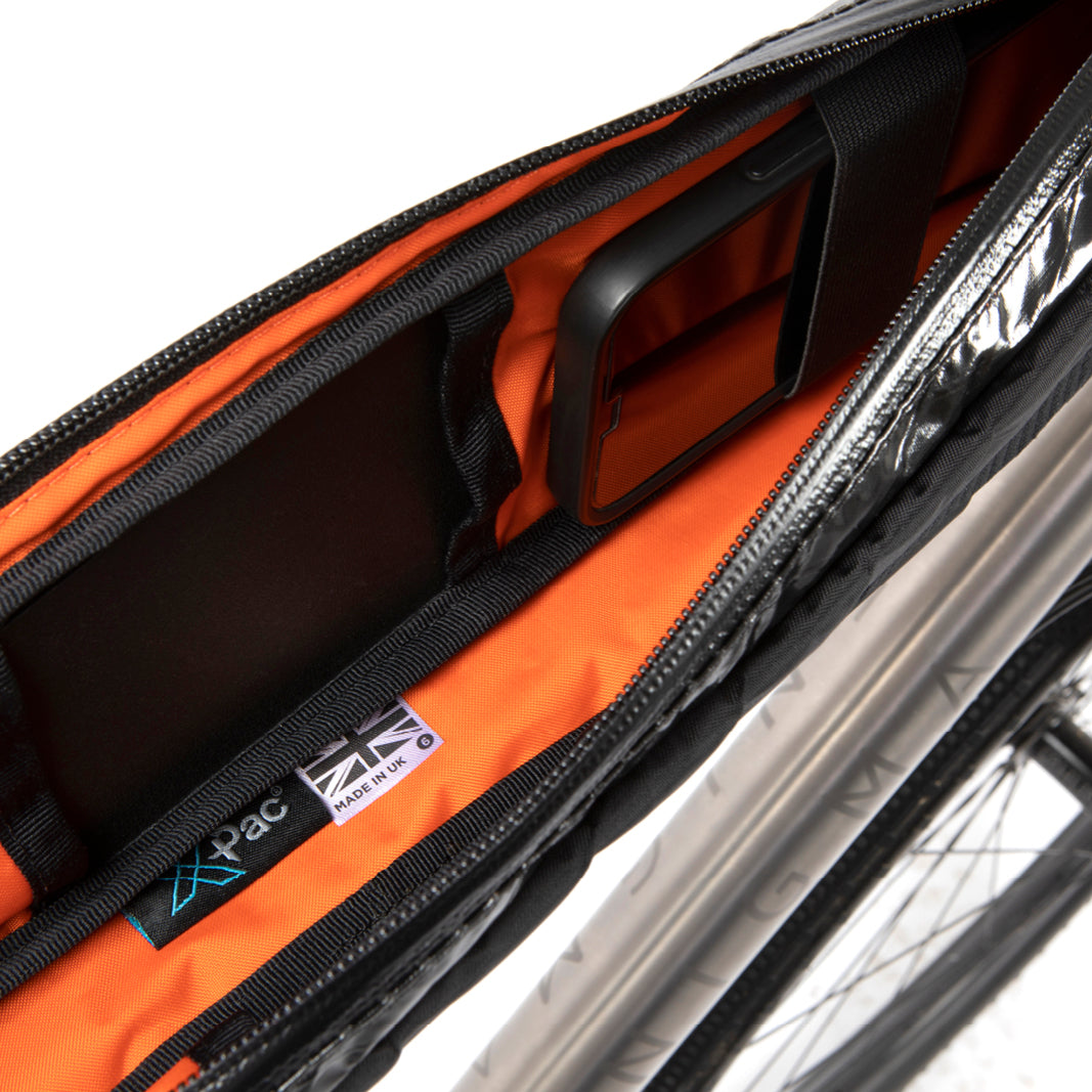 Restrap Race Top Tube Bag - Long 2 Litres