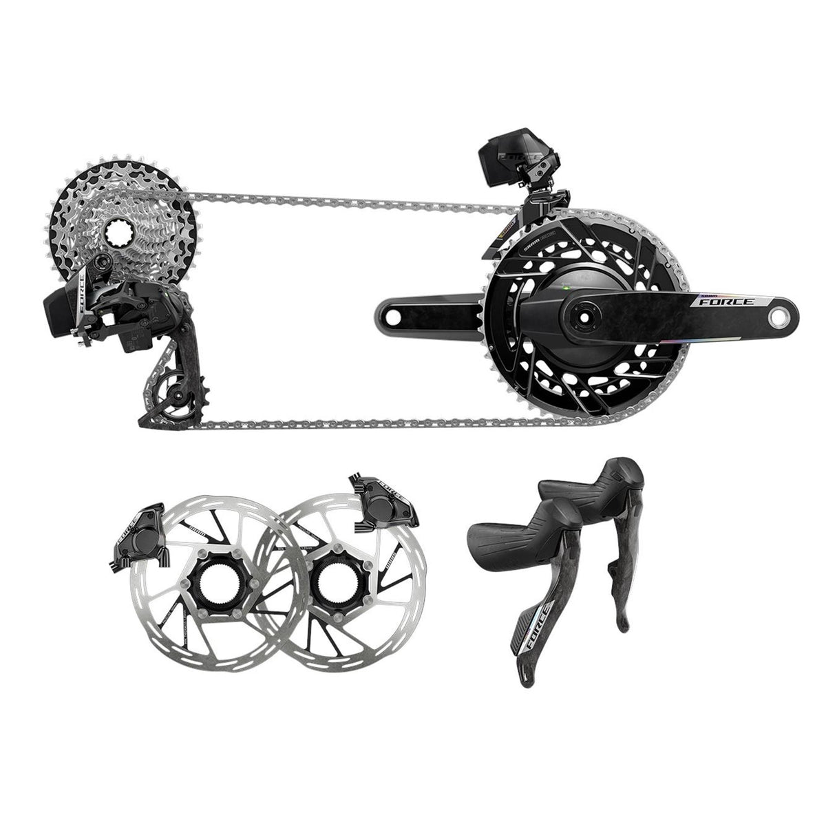 SRAM Force AXS 2X E1 Electronic Hrd Upgrade Groupset