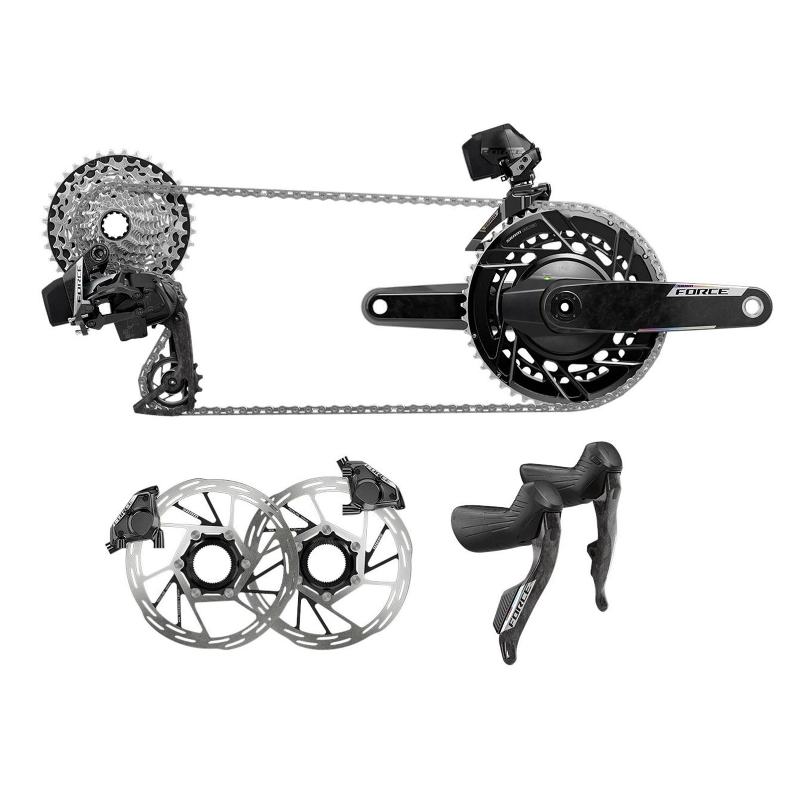 SRAM Force AXS 2X E1 Electronic Hrd Upgrade Groupset