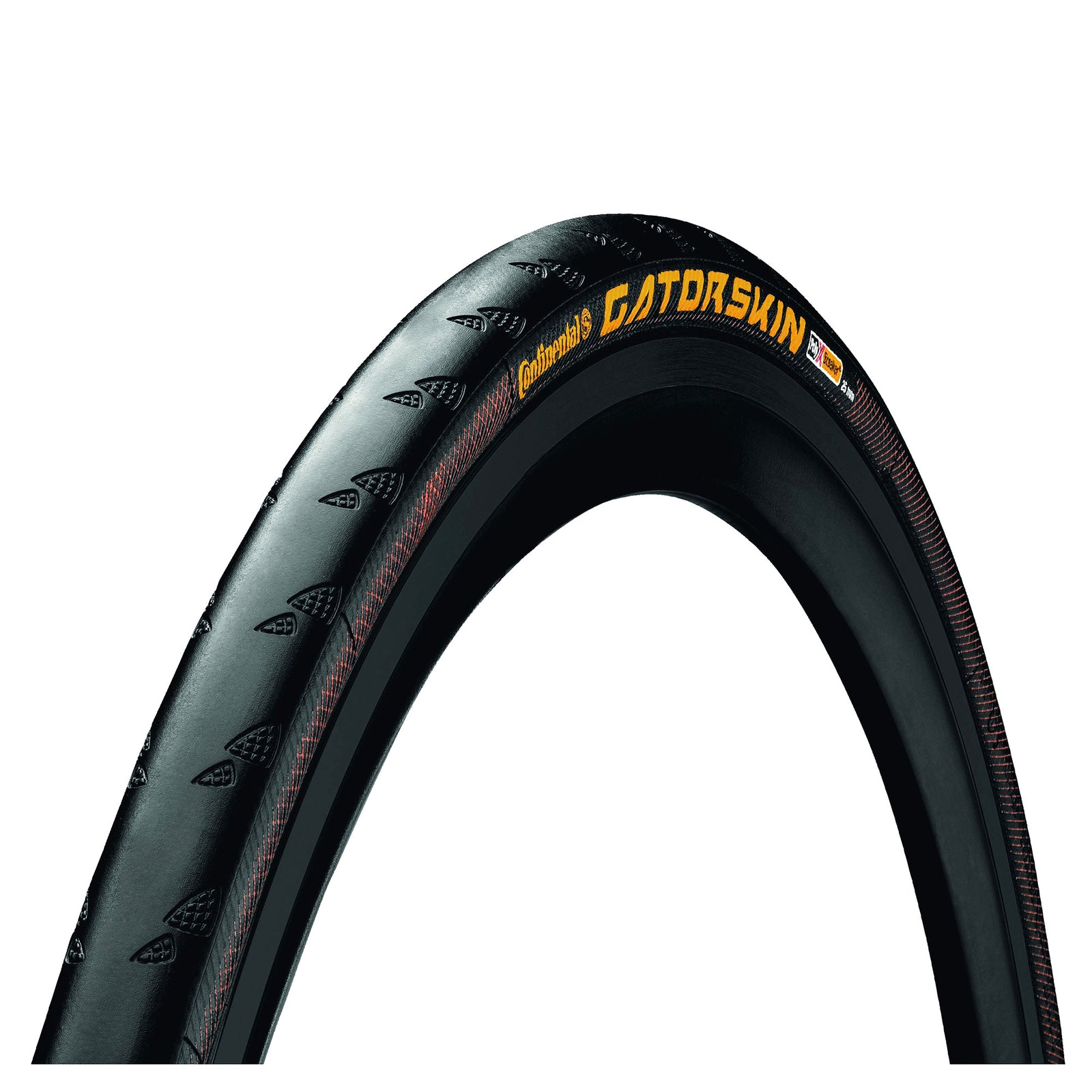 Continental Gatorskin - Foldable Clincher (Black). 25c, 28c and 32c